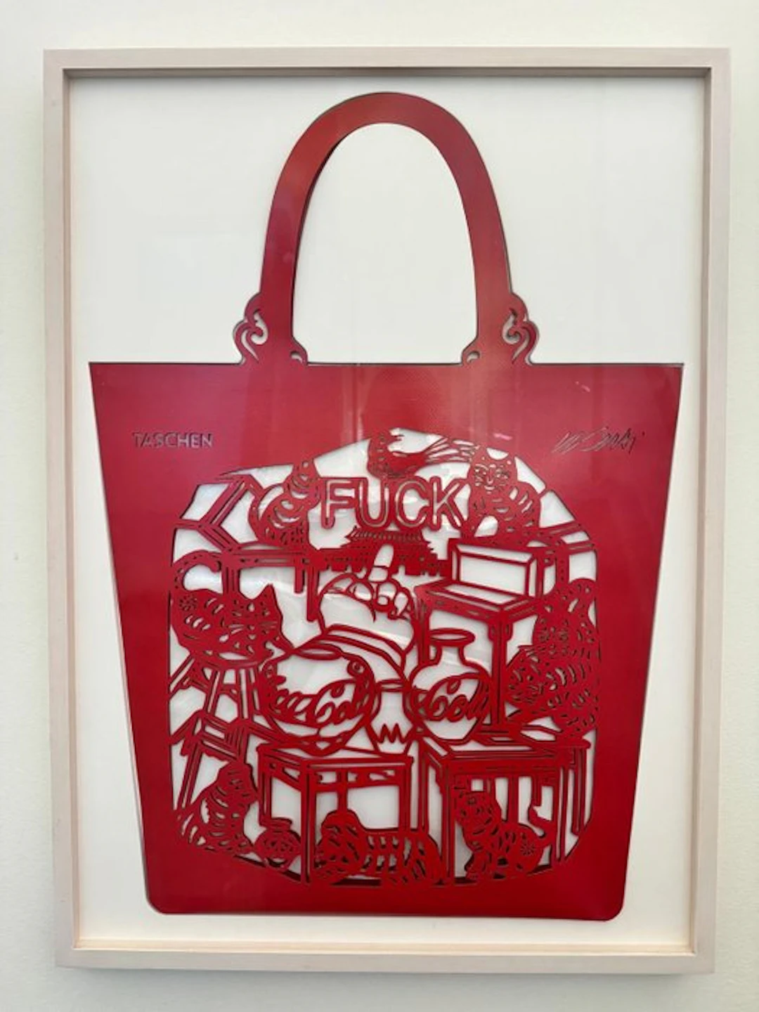 Ai Weiwei (1957) - China Bag – Cats and Dogs, POA