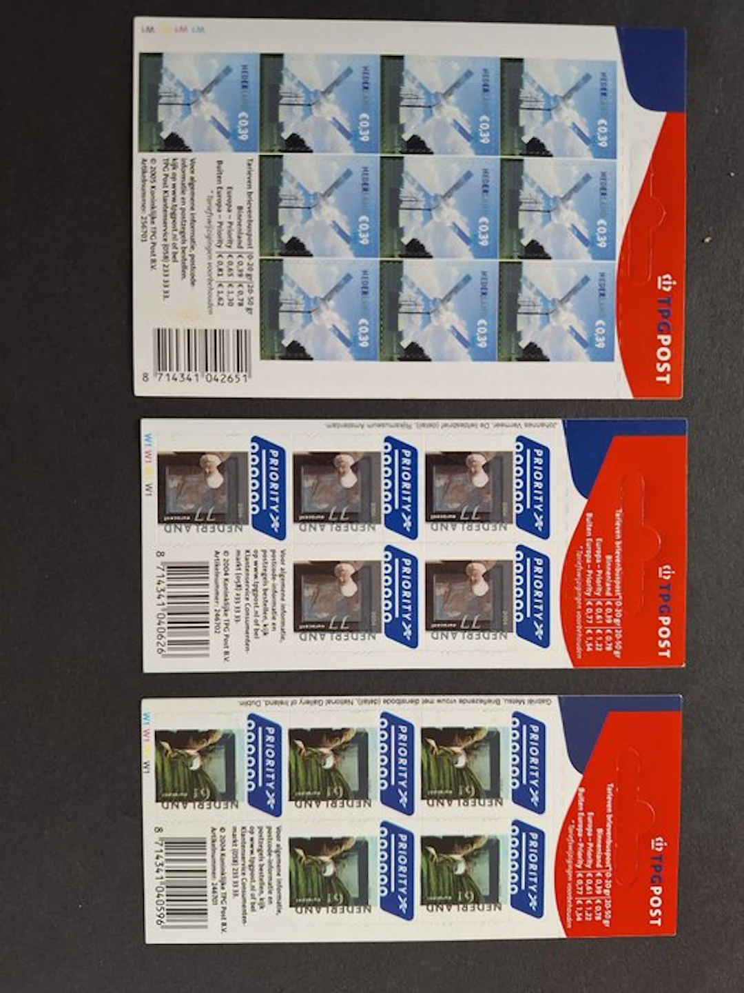 Netherlands 1976/2008 - 50 hanging blocks and hanging booklets - NVPH 2027