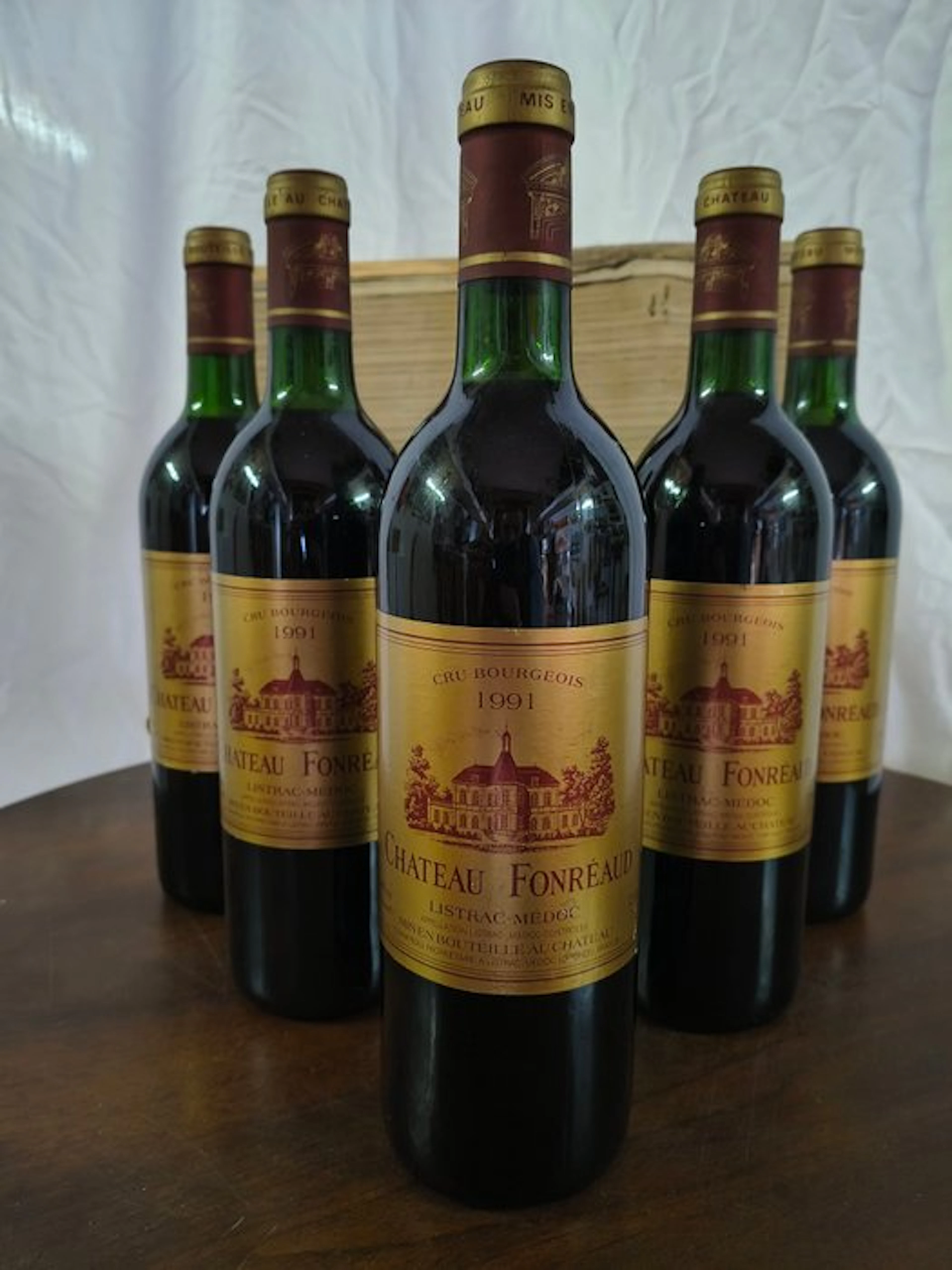 1991 Chateau Fonréaud - Listrac-Médoc Cru Bourgeois - 6 Bottles (0.75L)