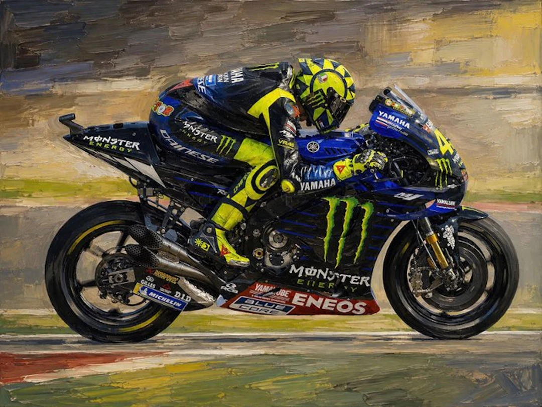 Alberto Ricardo (XXI) - Inclinación Perfecta: Rossi y la Yamaha #46
