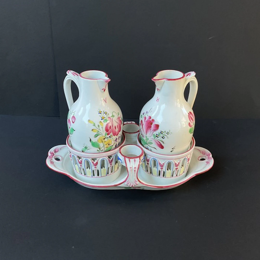 Keller et Guérin de Luneville - Cruet set - ca