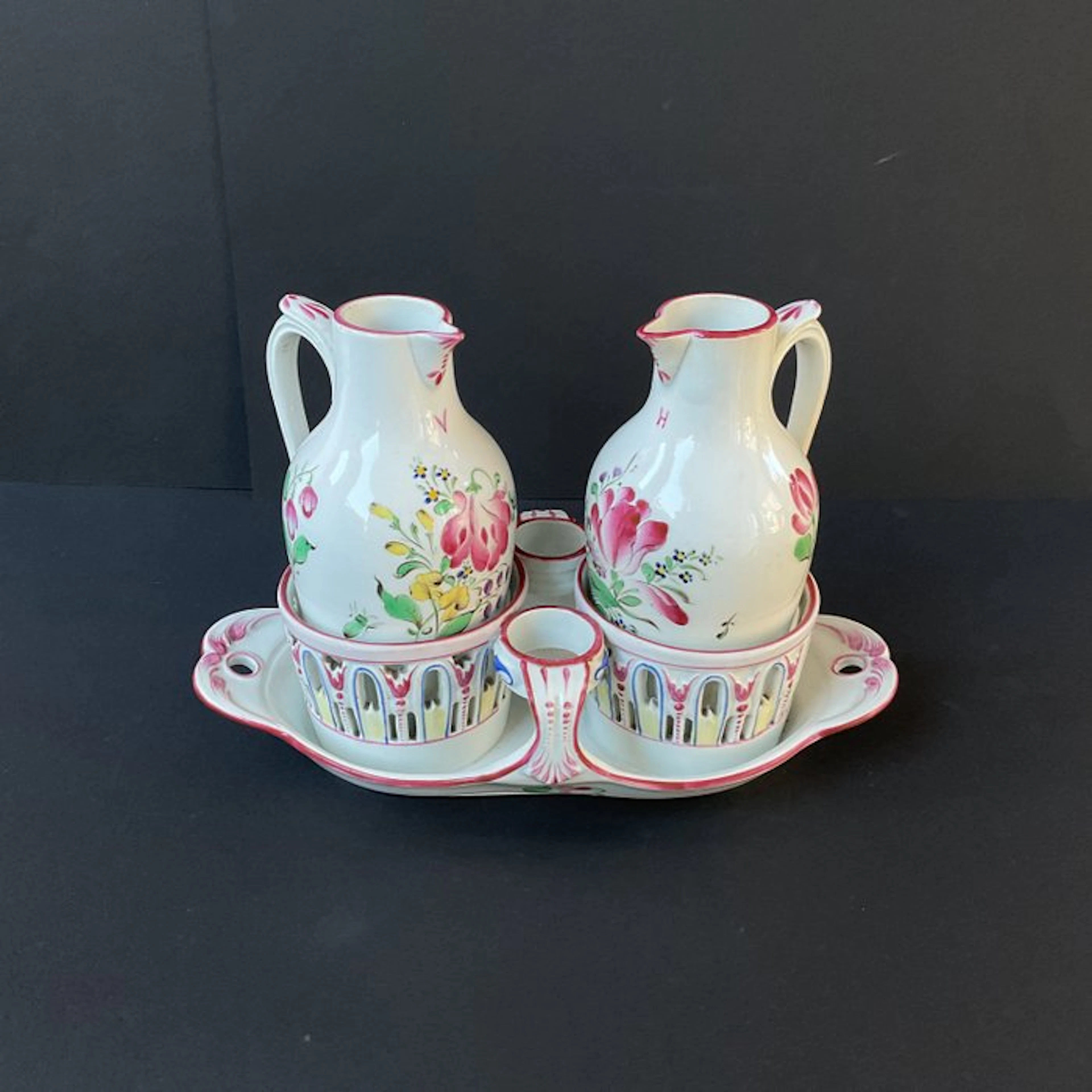 Keller et Guérin de Luneville - Cruet set - ca
