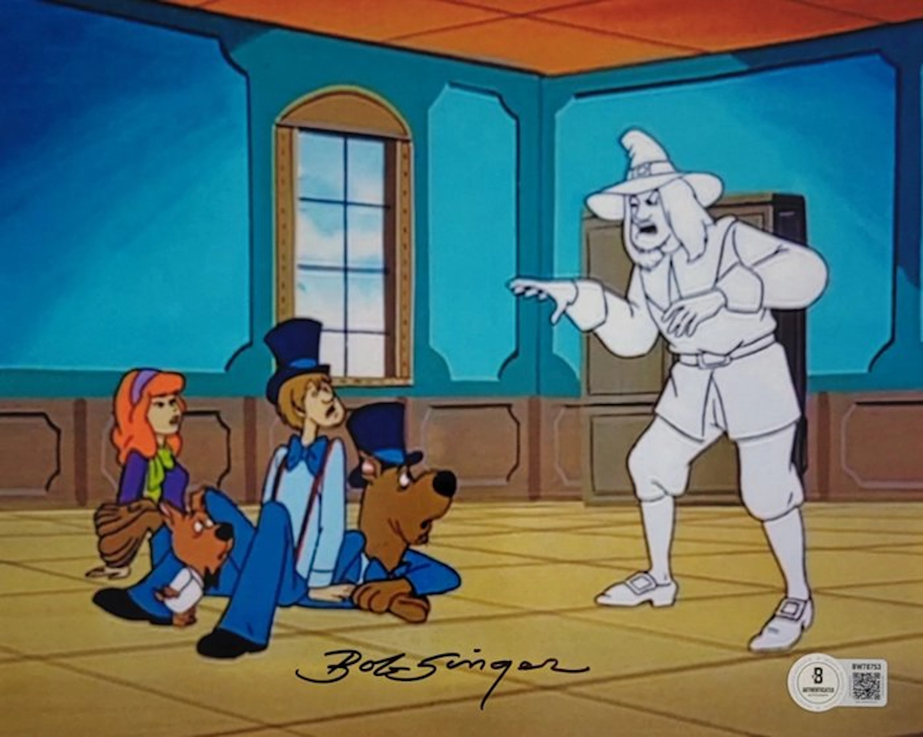 Scooby-Doo - Hanna Barbera - Bob Singer - Autograph, Photo With Beckett COA