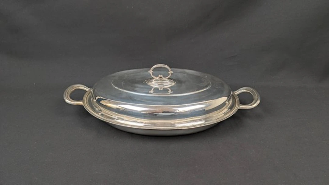 Royal Family Sheffield Collection - Baking dish - Silverplated - Large sizes