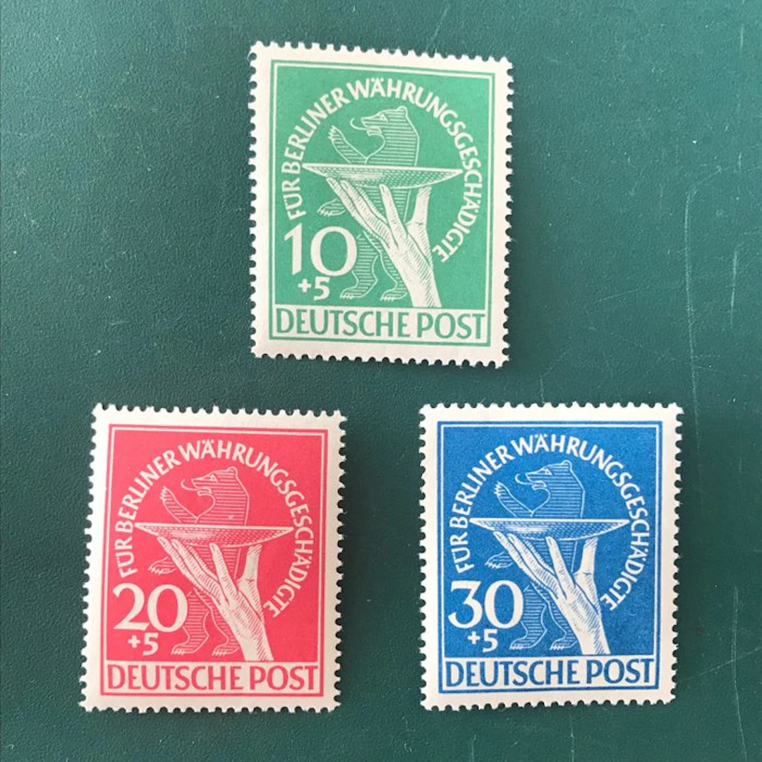 Berlin 1949 - Monetary Reform - MNH - Michel 68/70