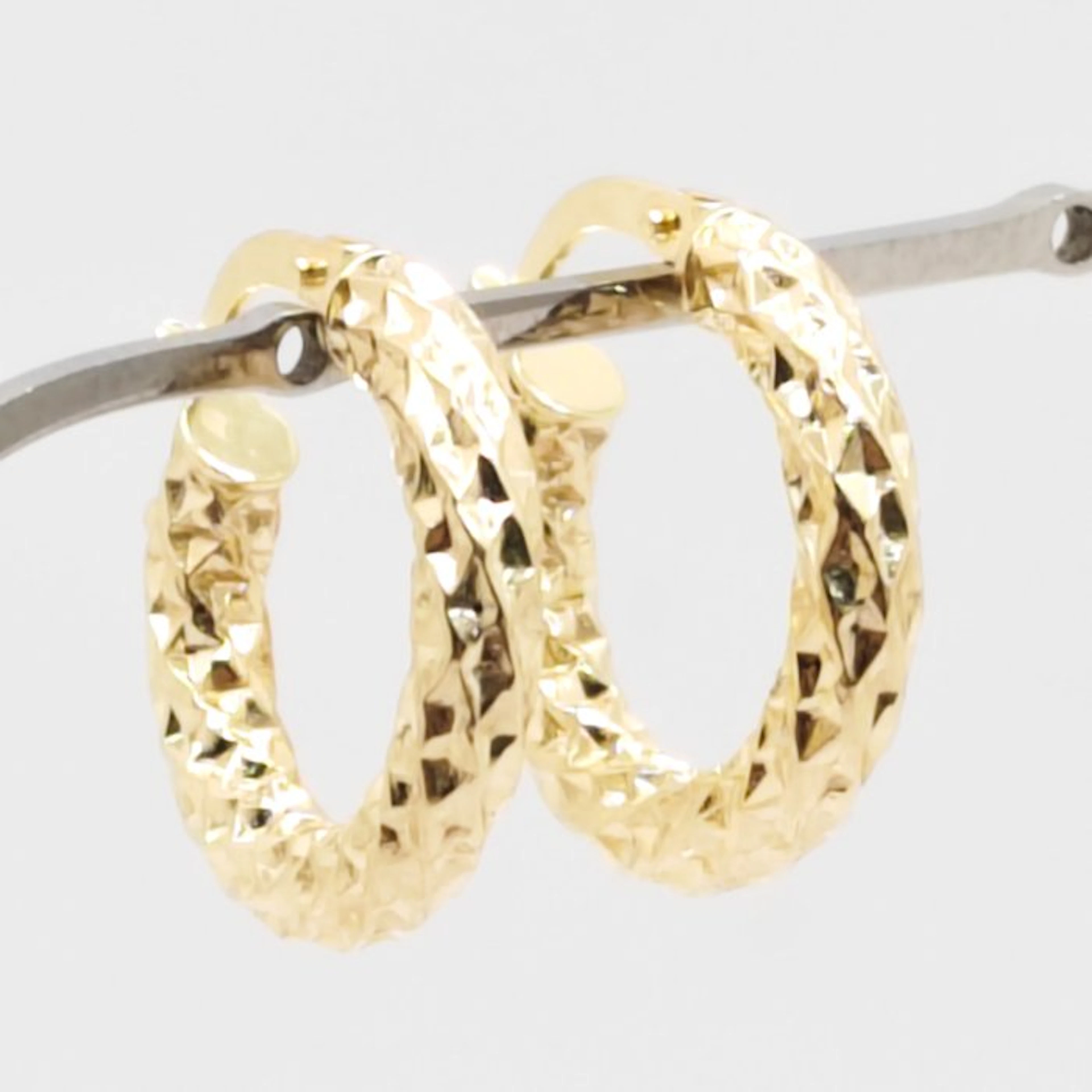No reserve price - Earrings - 18 kt. Yellow gold