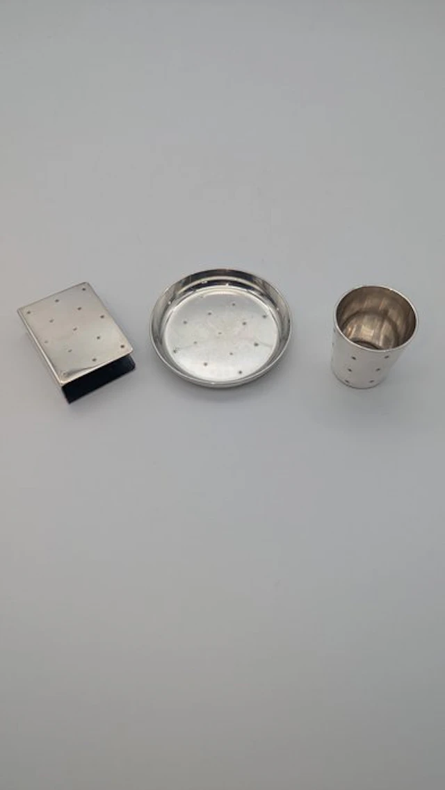 Christofle - Ashtray (3) - Silverplated