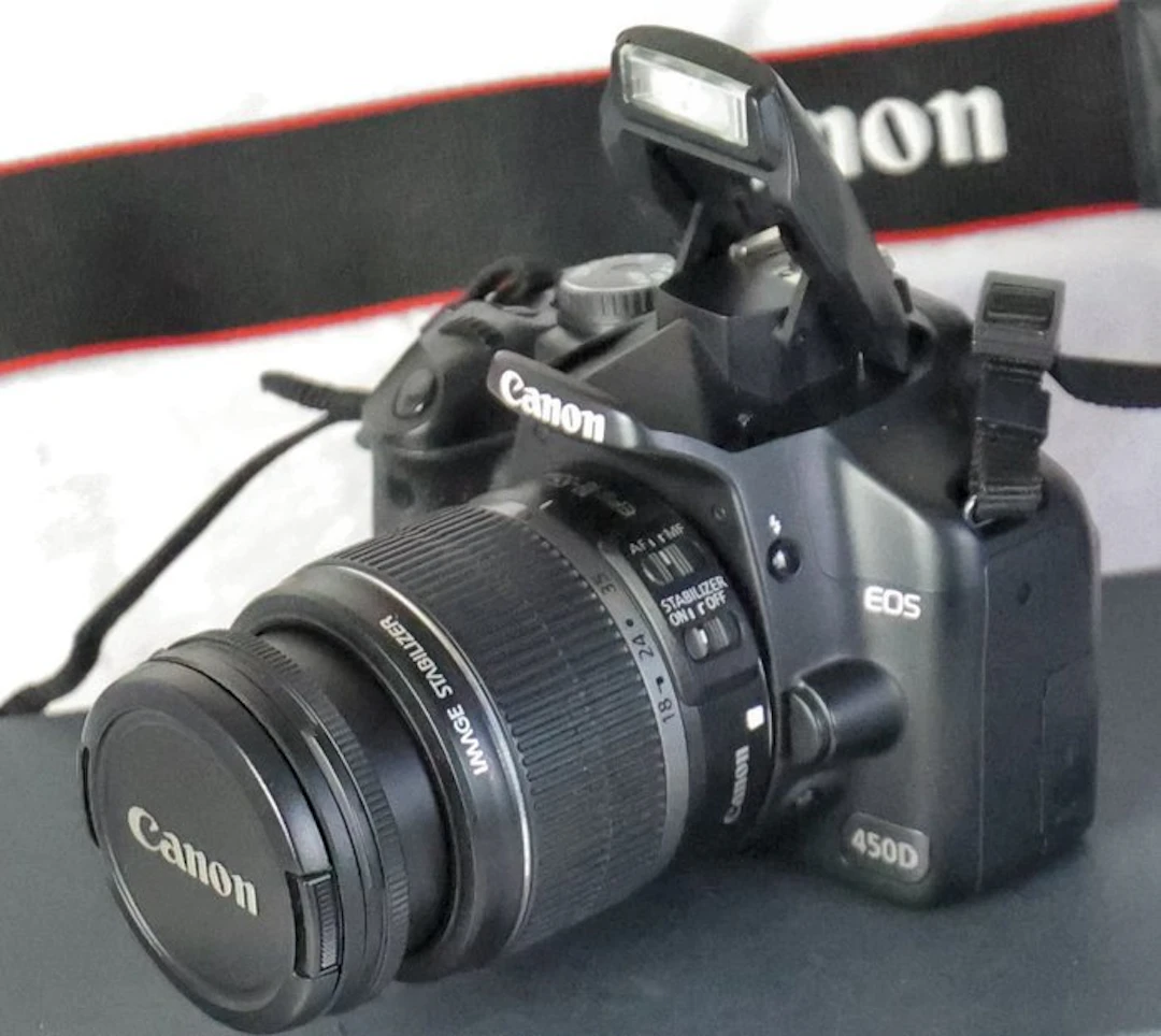 Canon EOS 450D incl