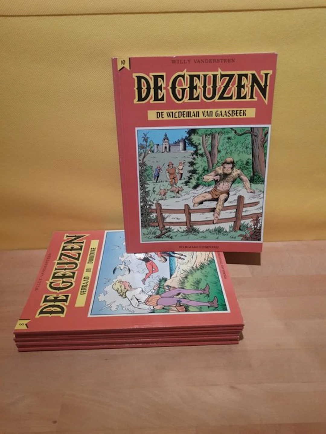 De Geuzen 1 t/m 10 - Complete reeks SC - 10 Album - First edition - 1985