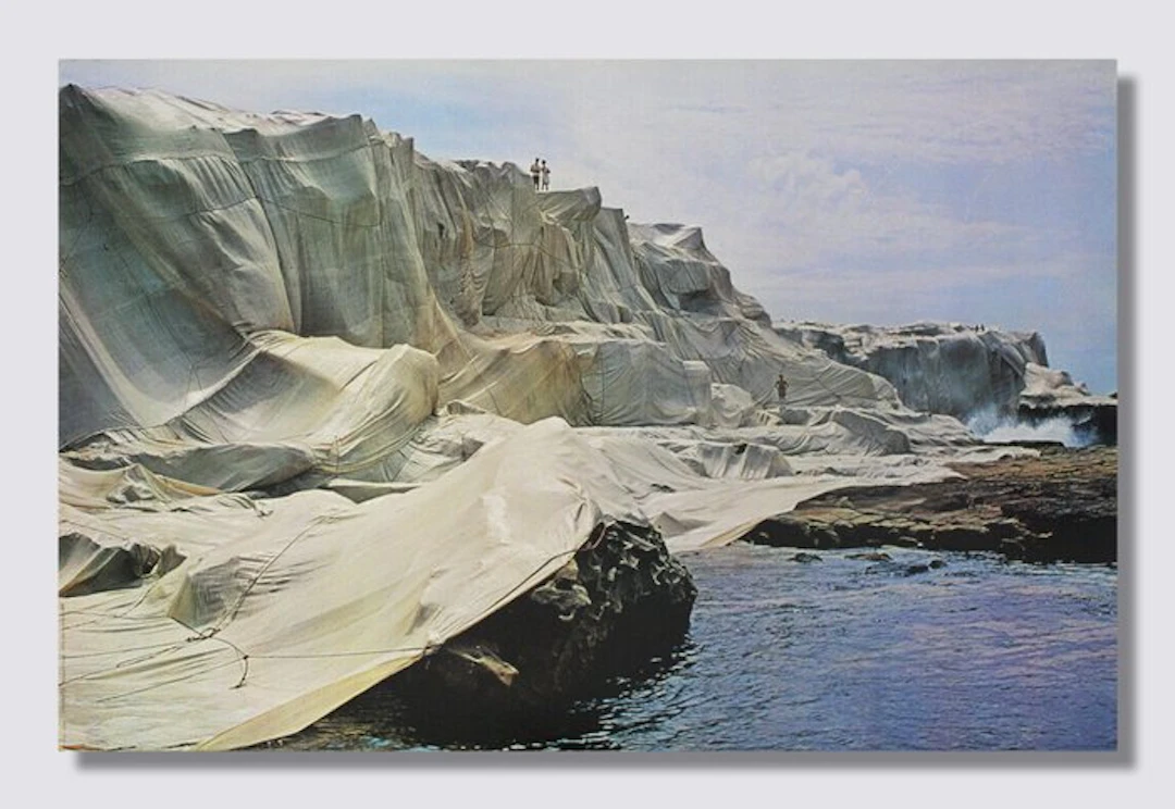 Christo & Jeanne-Claude - Wrapped Coast - Little Bay Australia 1969