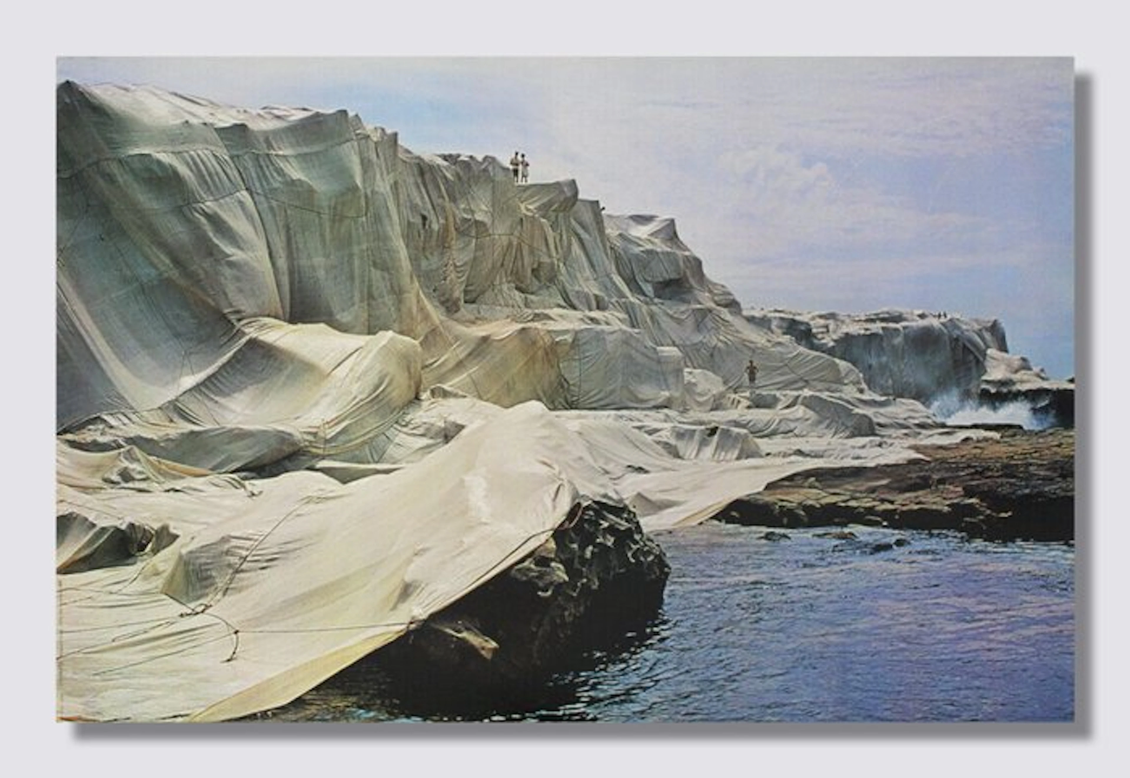 Christo & Jeanne-Claude - Wrapped Coast - Little Bay Australia 1969