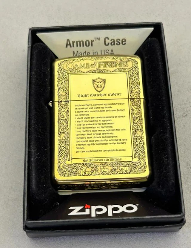 Zippo - Game of Thrones - No reserve price - Lighter - Brass