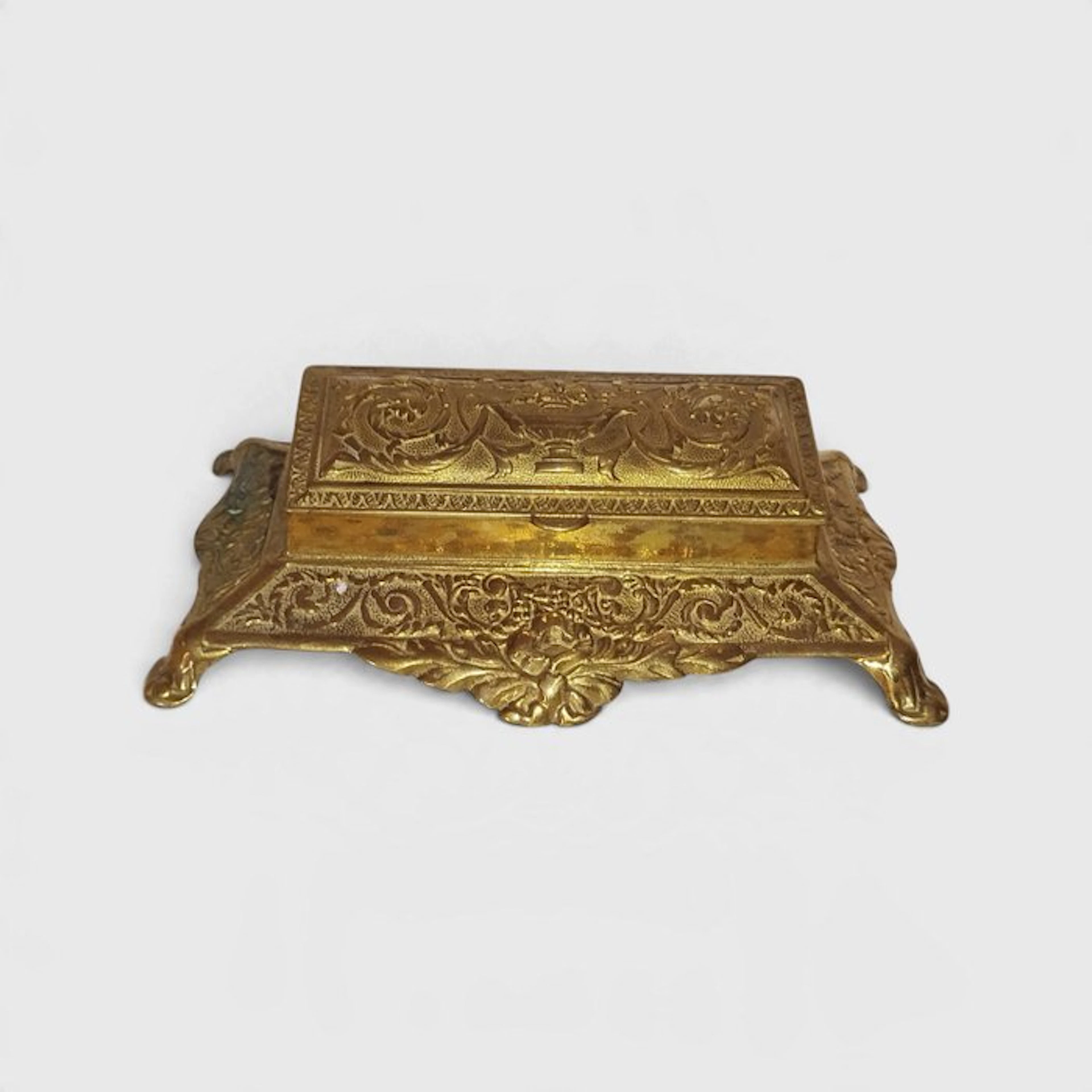 Vide poche - Boite à bijoux en bronze - Art Nouveau - - France