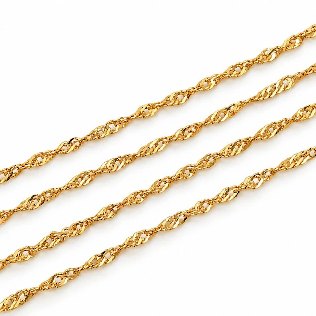 No reserve price - Necklace - 18 kt. Yellow gold - Made in Italy - Handmade