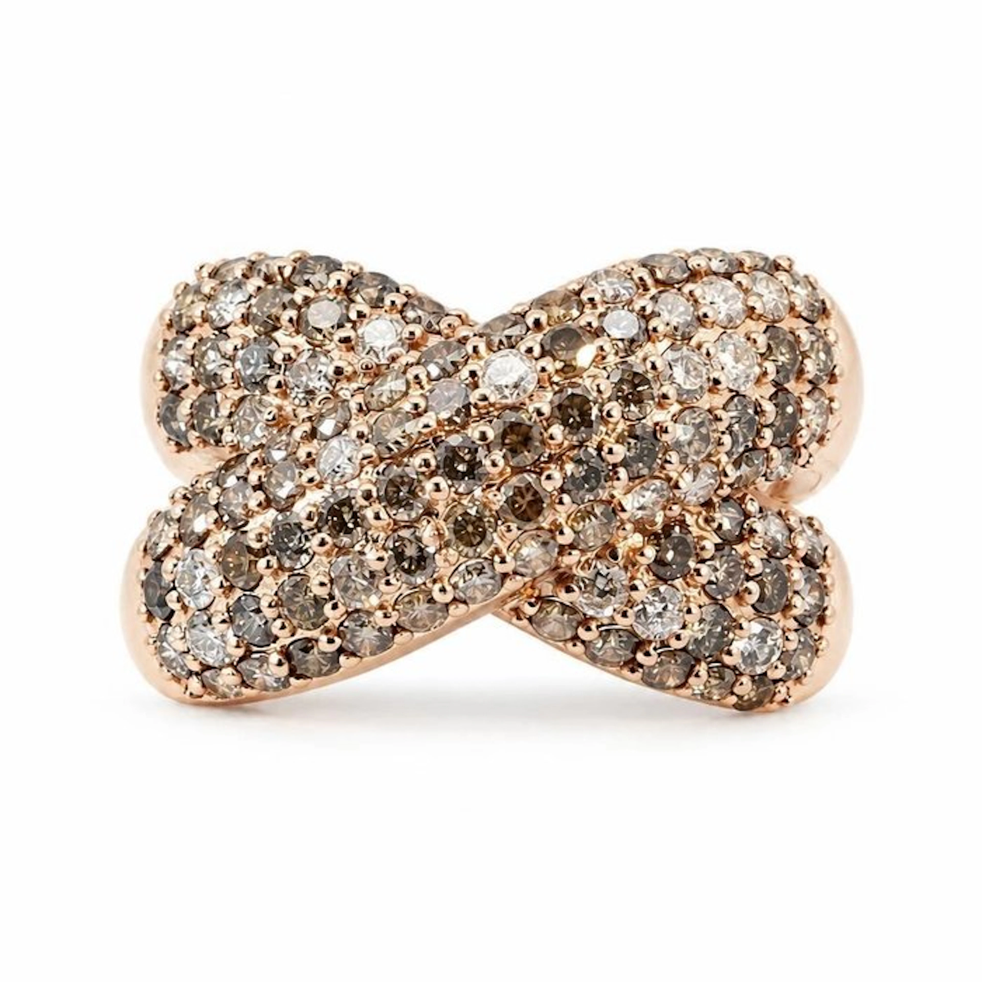 No reserve price - Ring pink gold - 2.18ct