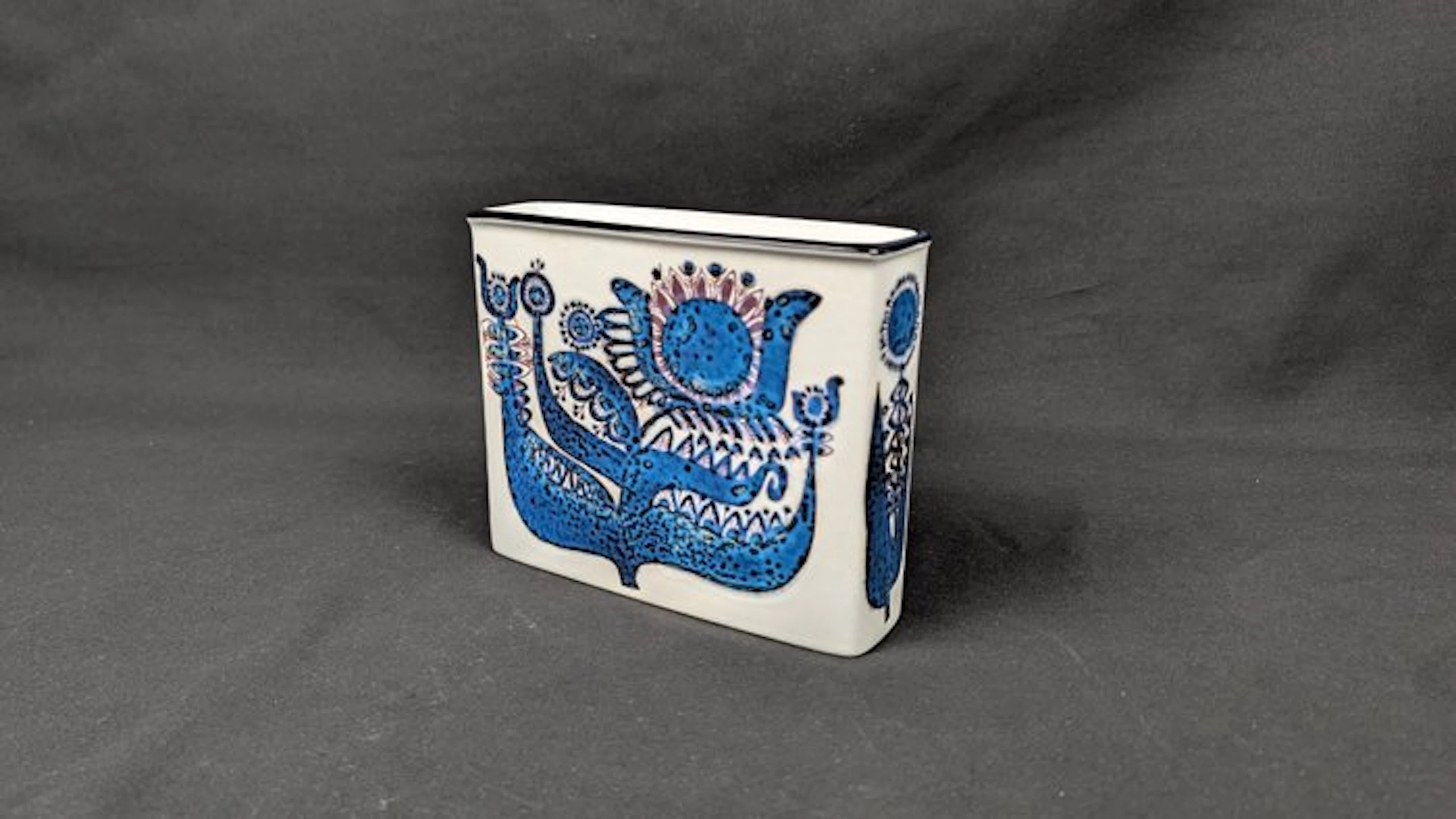 Royal Copenhagen, Aluminia - Berte Jessen - Vase - Faience
