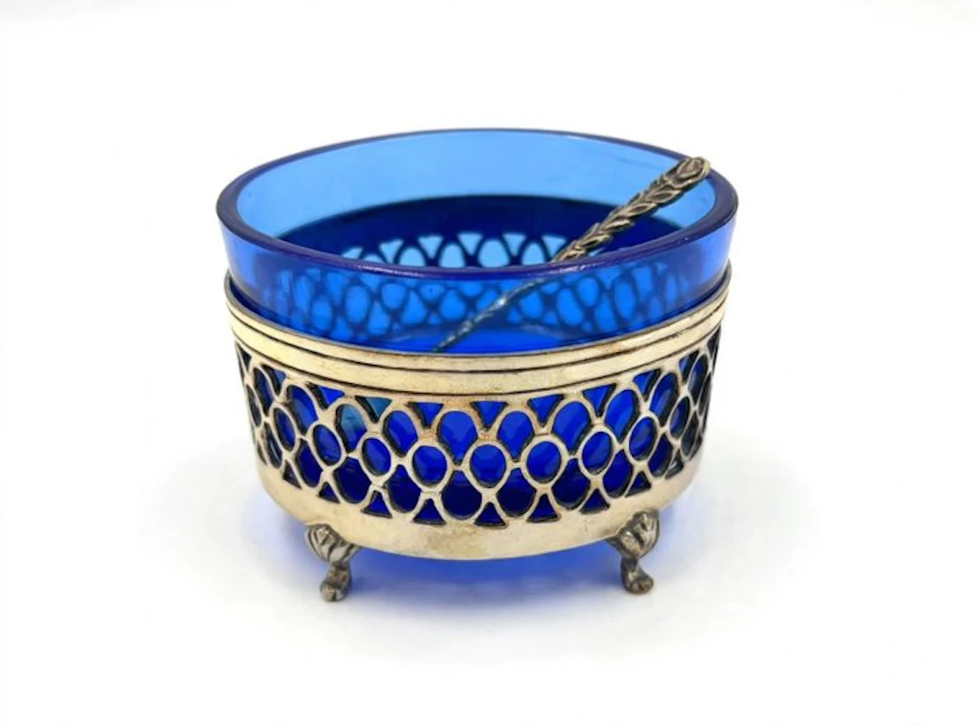 Salt cellar - .800 silver