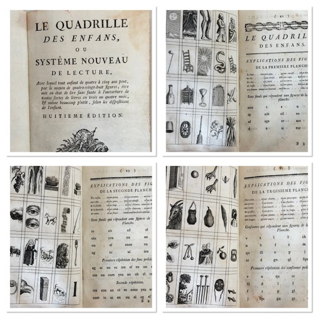 Anonyme - Le Quadrille des Enfans - 1787