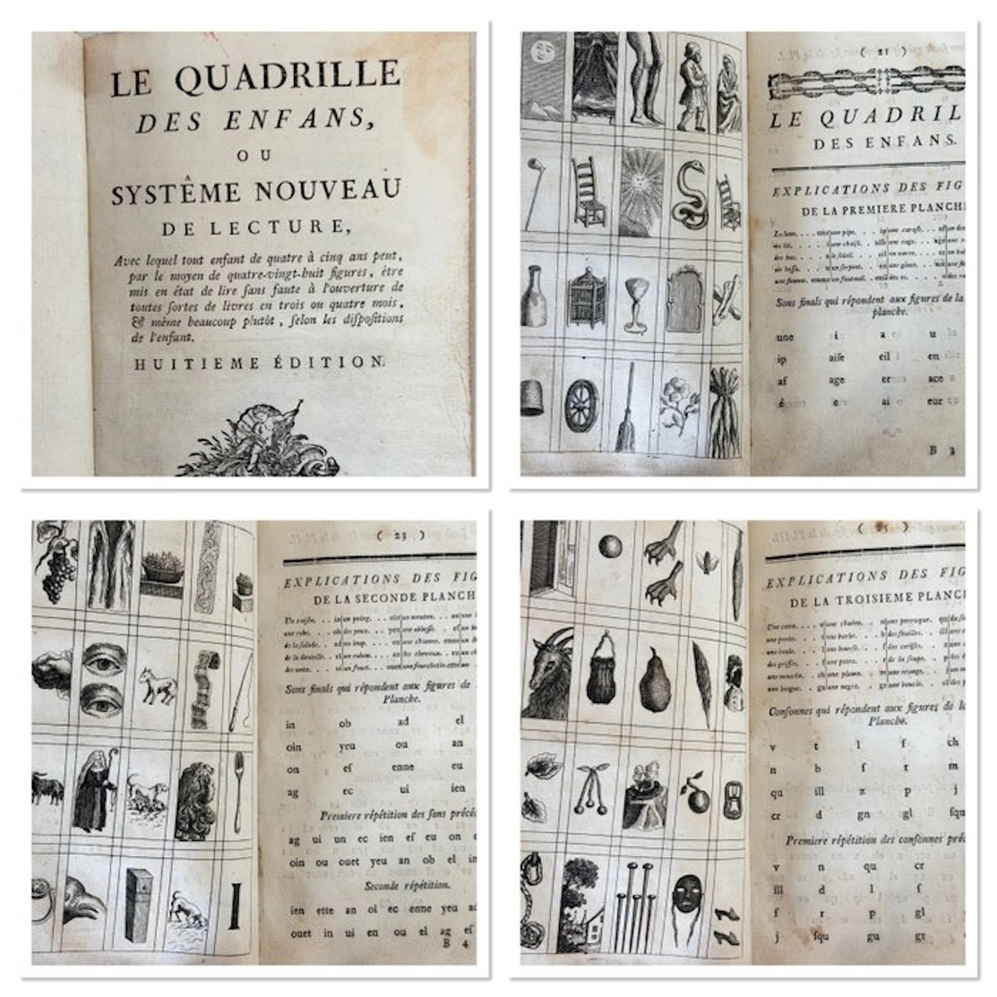Anonyme - Le Quadrille des Enfans - 1787