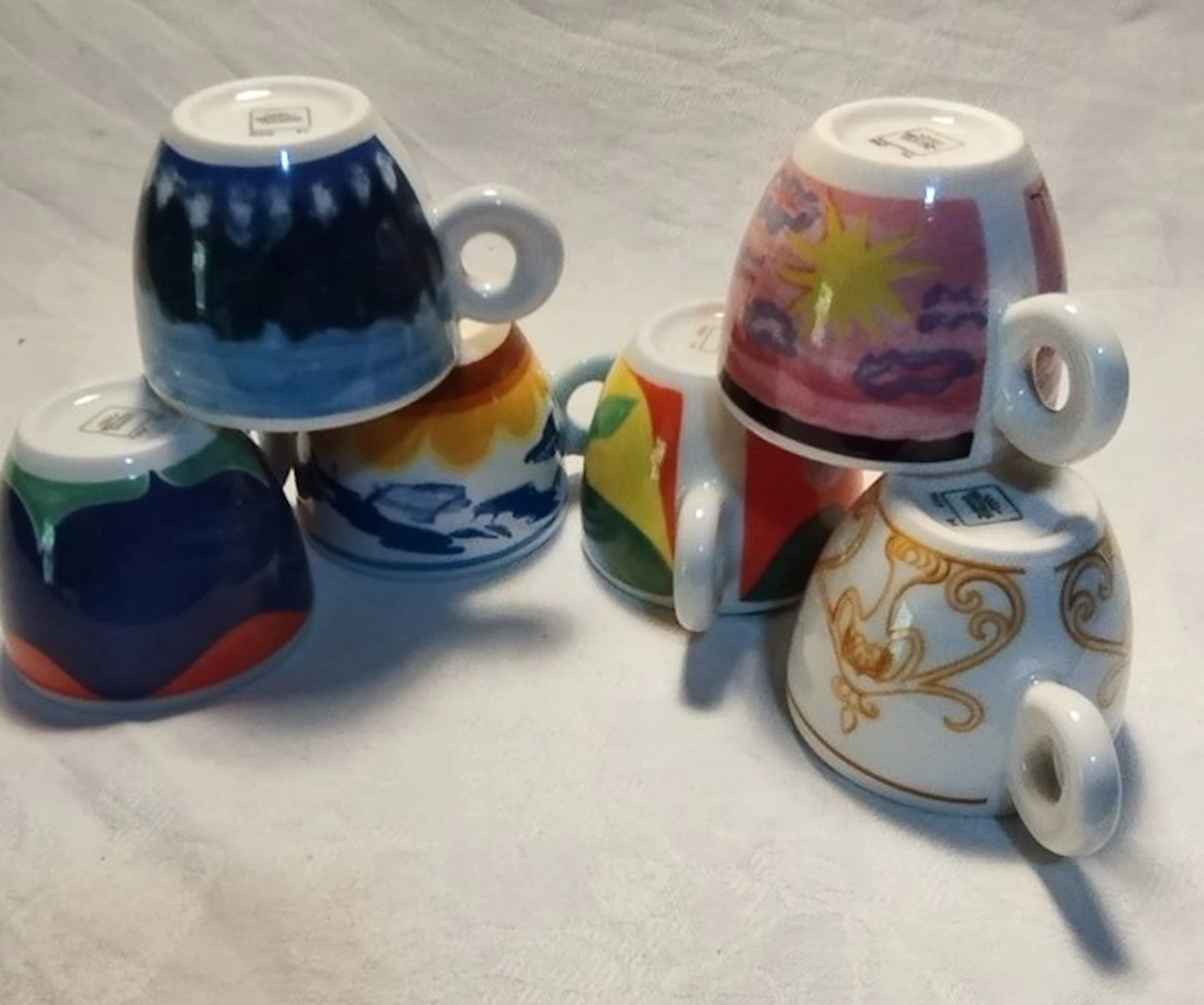 Richard Ginori - Coffee cup (6) - Illy Simone Mentzen - Porcelain