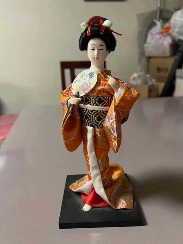 Japanese Geisha Doll Ornament - Doll - Japan