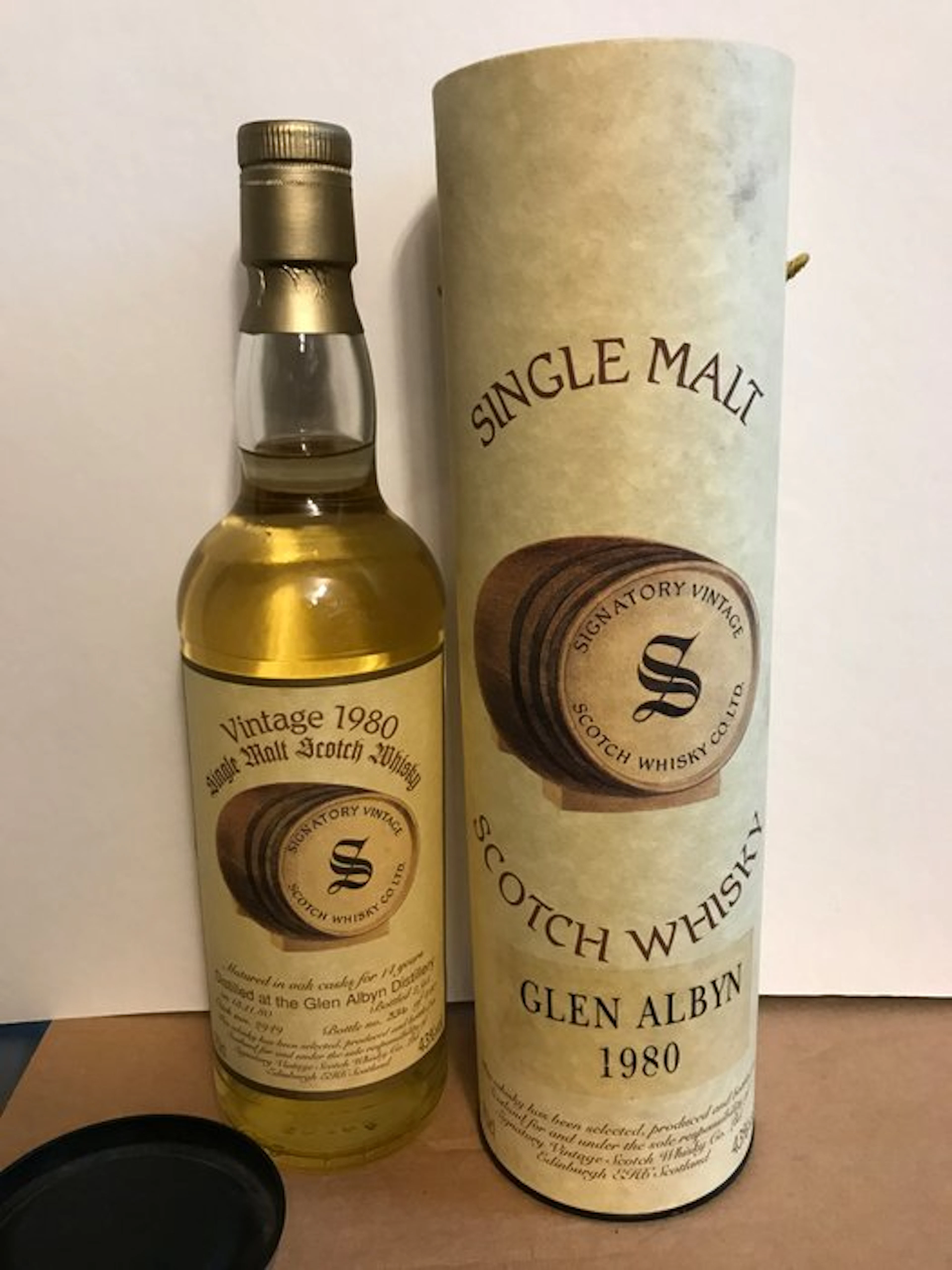 Glen Albyn 1980 14 years old Cask no. 2949 - Signatory Vintage - b. 1995 - 70cl