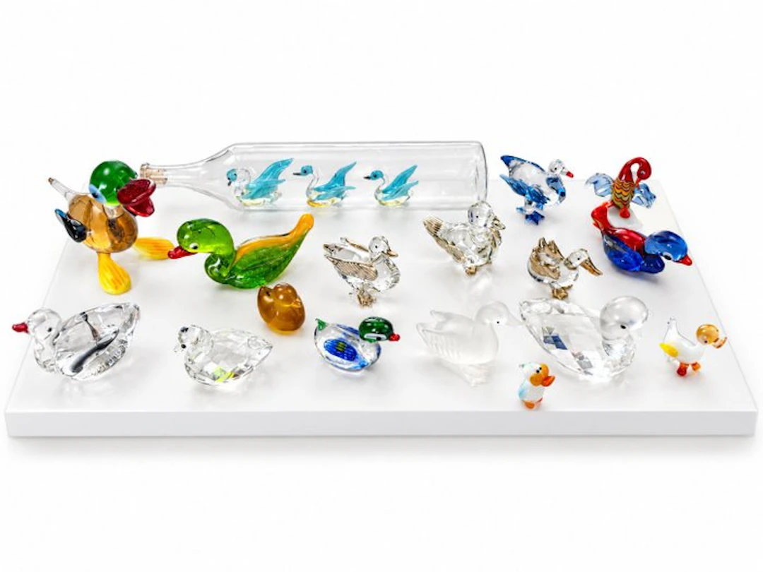 Duck decoy (17) - Glass