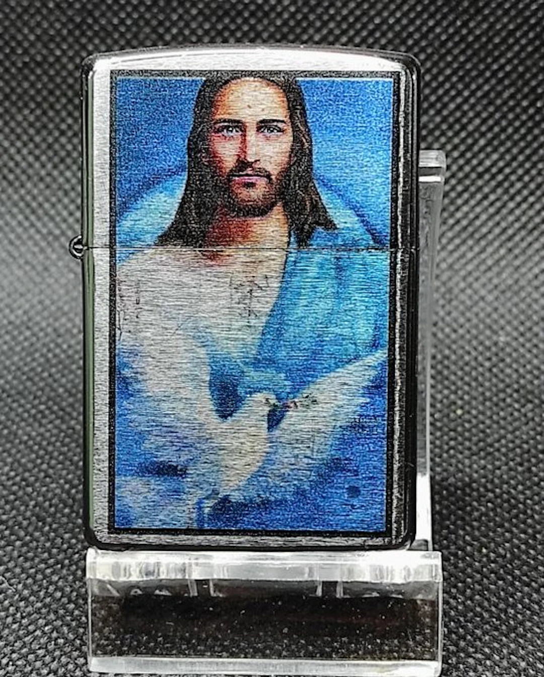 Zippo - Jesus - No reserve price - Pocket lighter - Brass, Steel