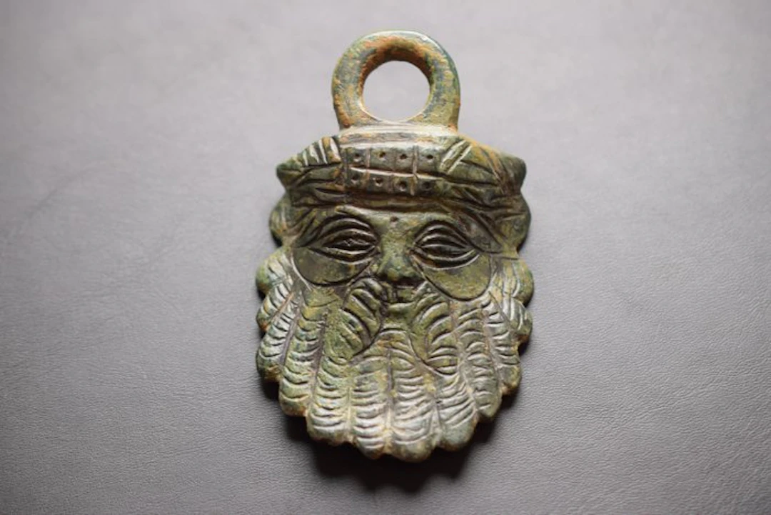 Ancient Roman, Empire Bronze Large Roman Bronze Attachment / Applique