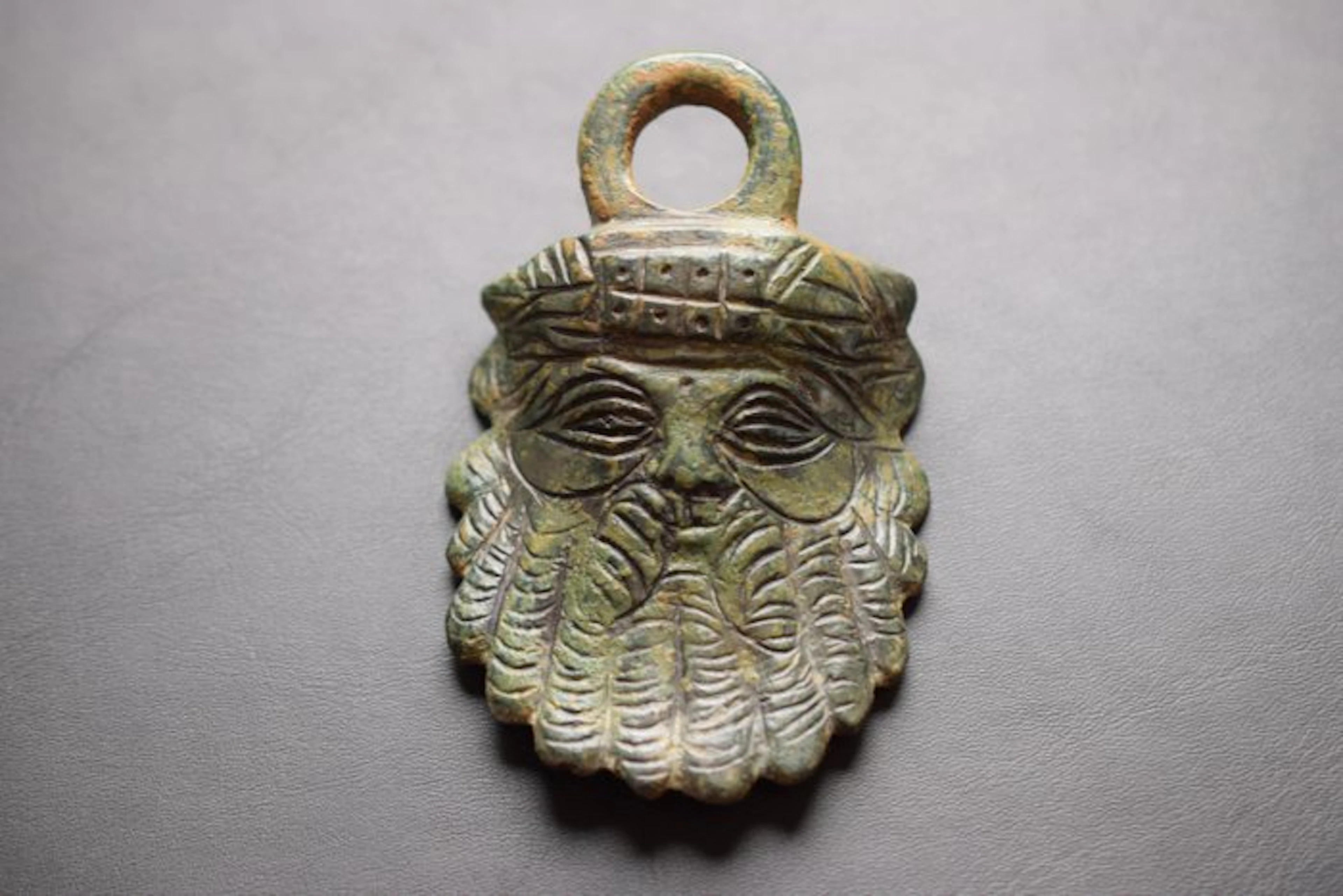 Ancient Roman, Empire Bronze Large Roman Bronze Attachment / Applique
