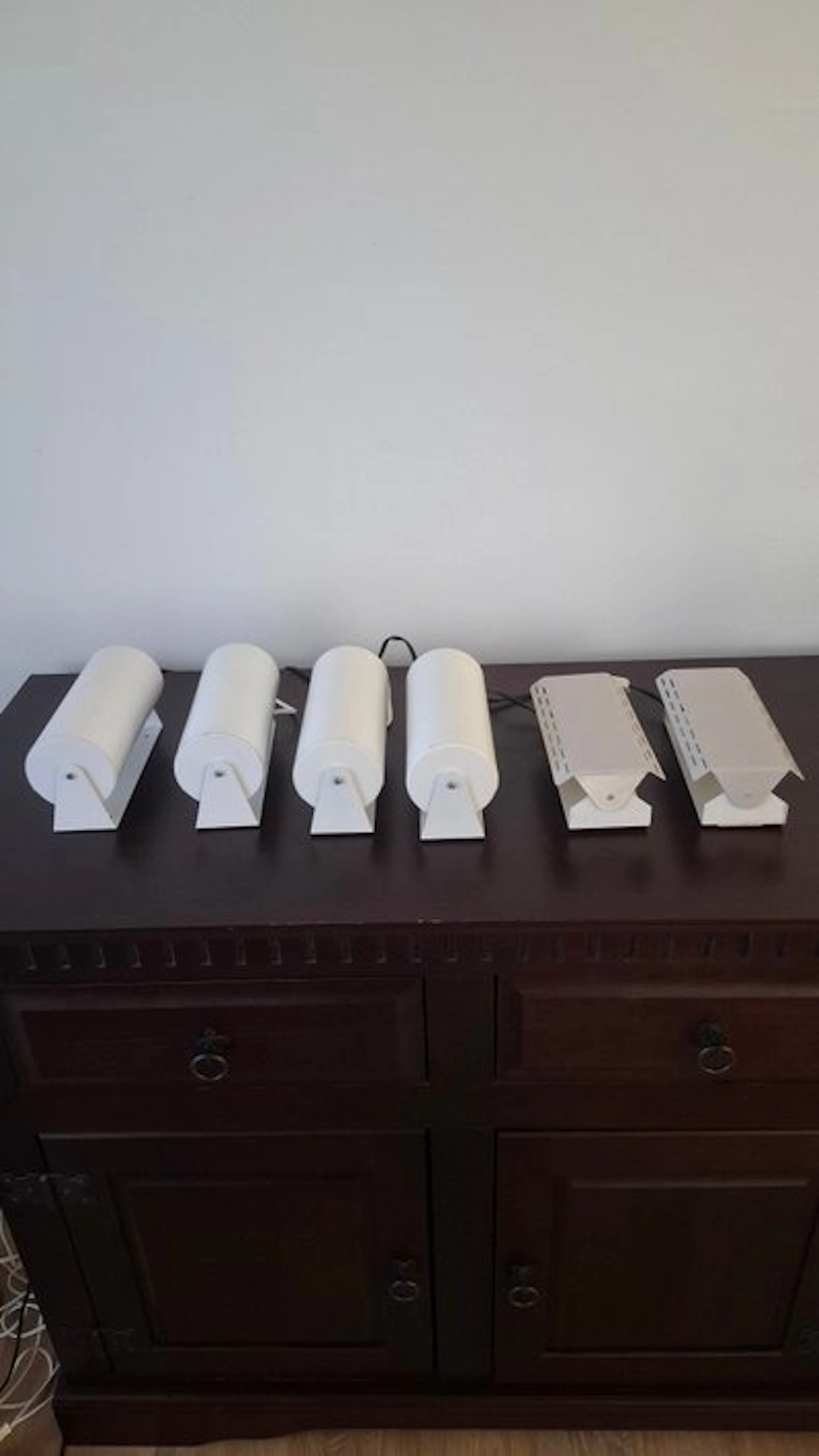 IKEA, wlp - Wall lamp (6) - Metal - Eight wall lamps / bedside lamps