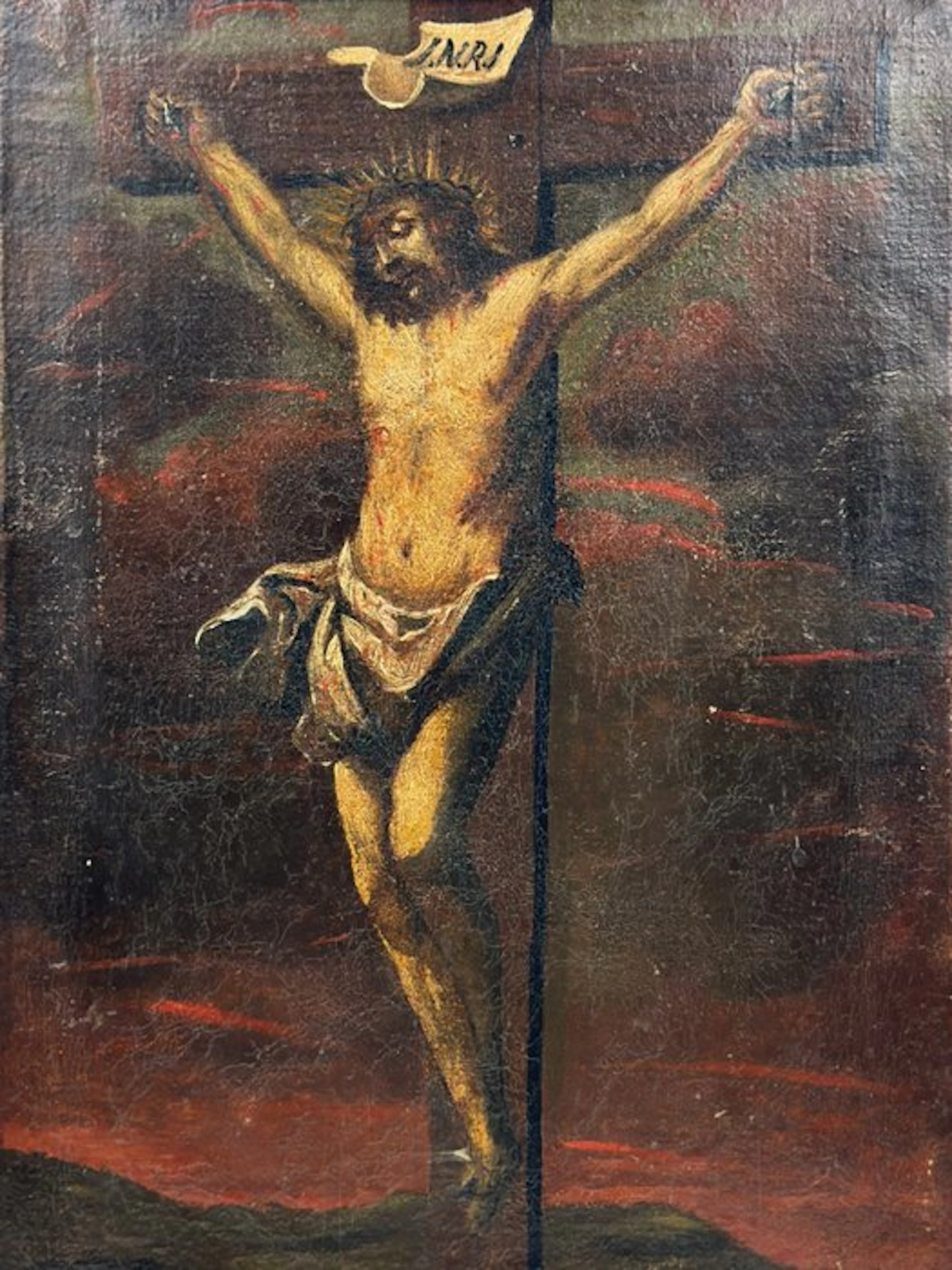 Italian school (XIX) - Cristo Crocifisso - NO RESERVE