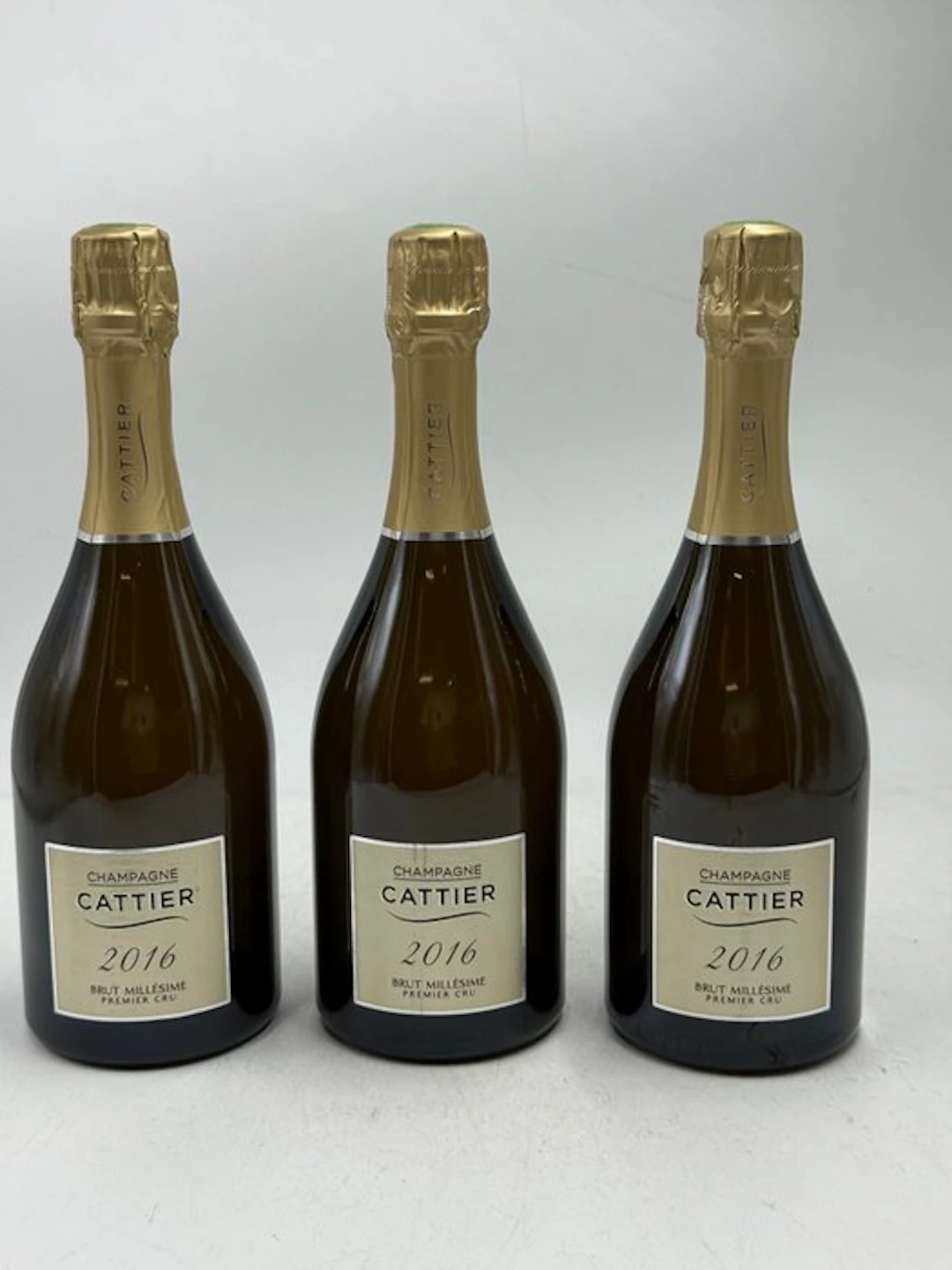 2016 Cattier, Millésime - Champagne Brut, Premier Cru - 3 Bottles (0.75L)