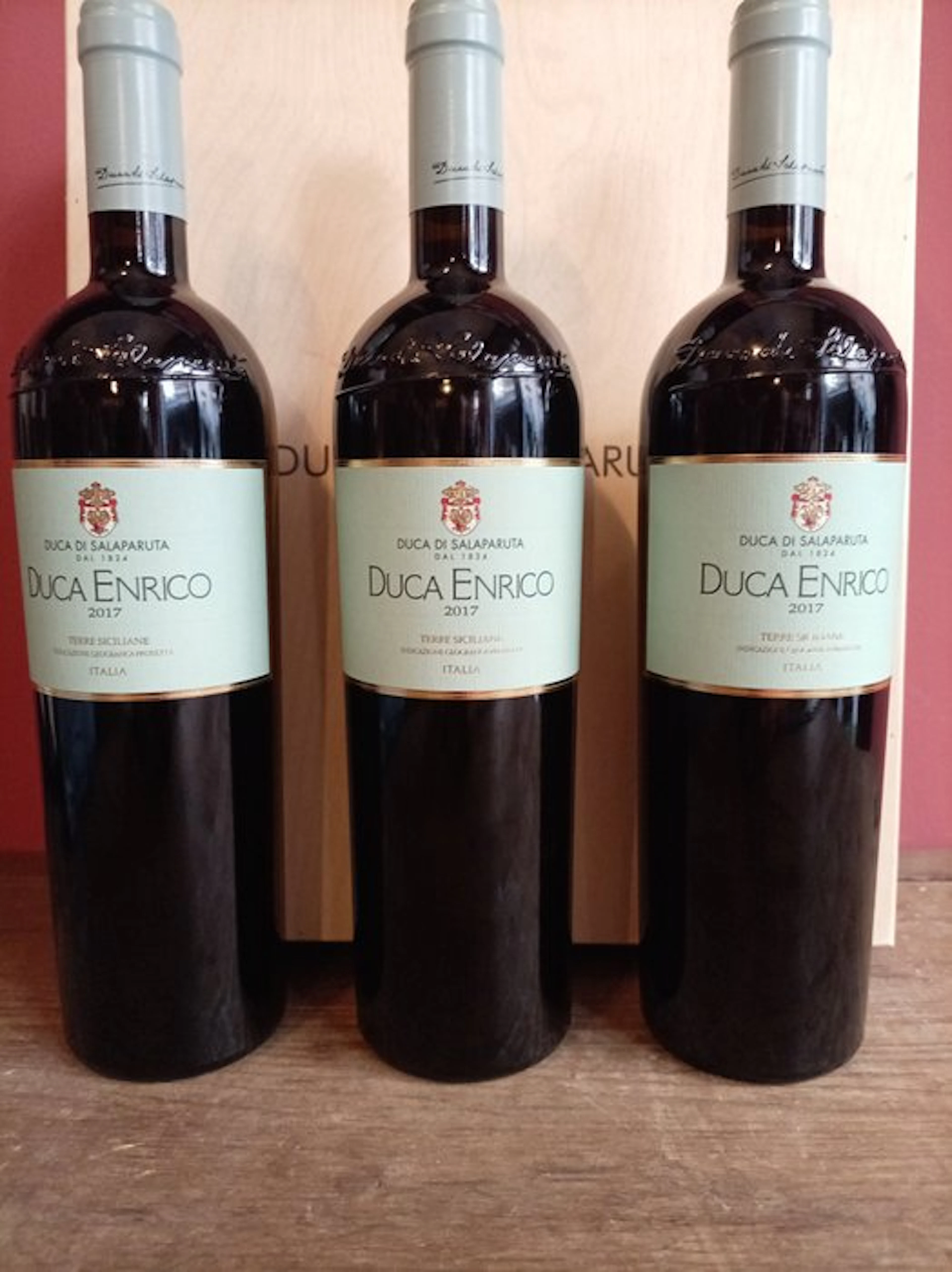 2017 Duca di Salaparuta Duca Enrico - Sicily - 3 Bottles (0.75L)