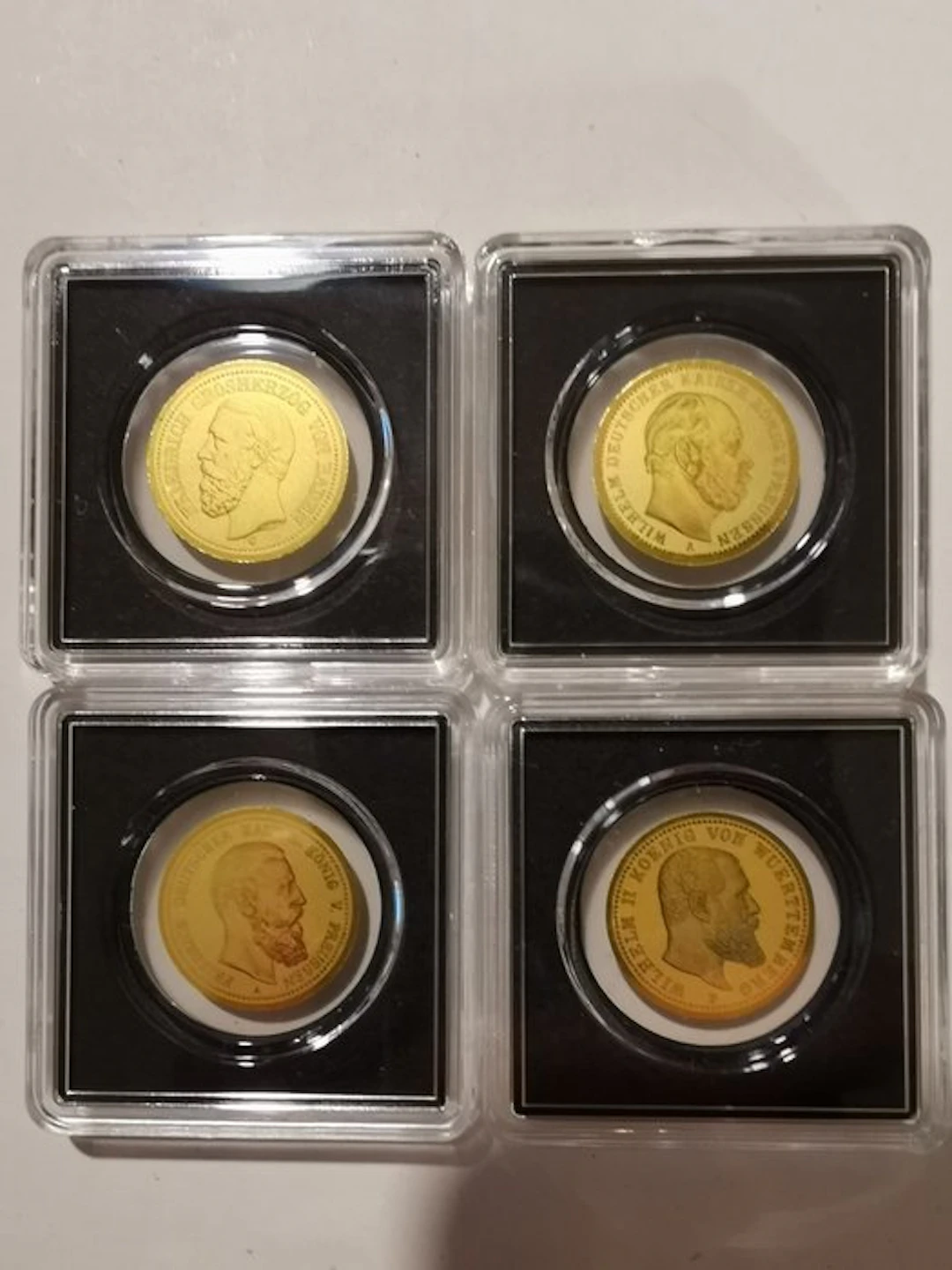 Germany. 20 Mark 4 x Gold Bar 1/1000 oz "Das Deutsche...