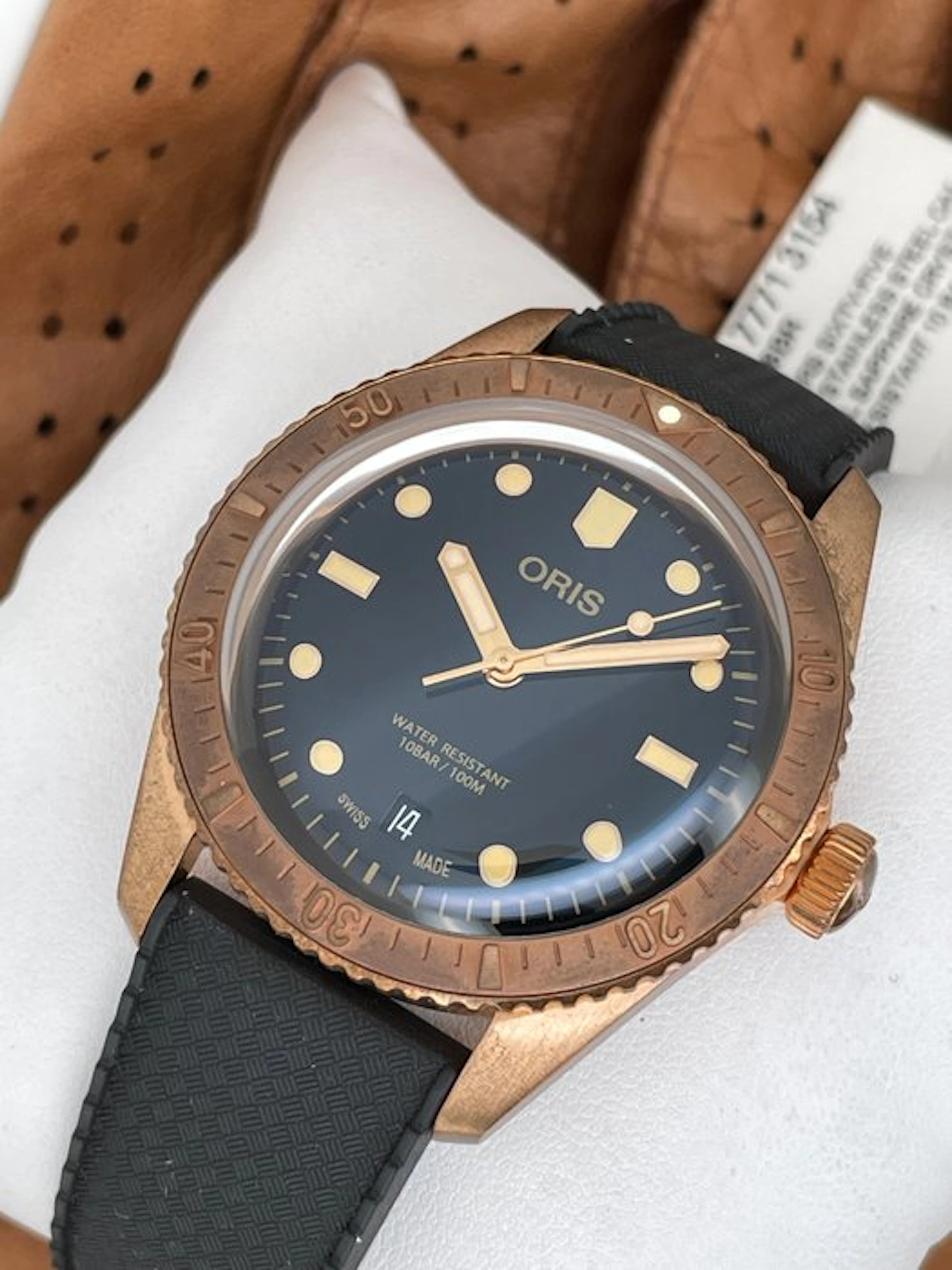 Oris - Divers Sixty Five Automatic Bronze - No reserve...