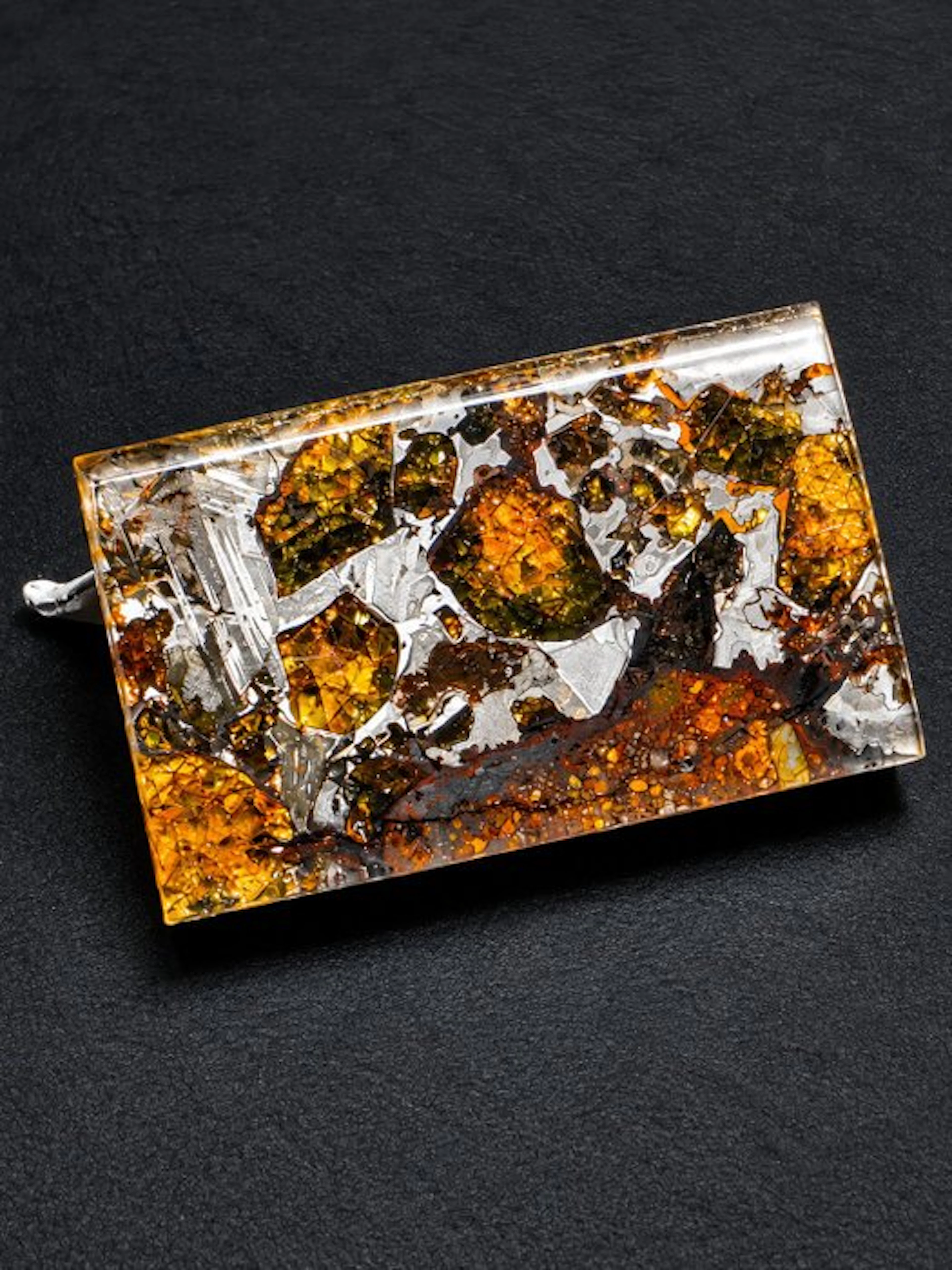 Rare Gyarub Zangbo Pallasite Meteorite Olivine-Rich...