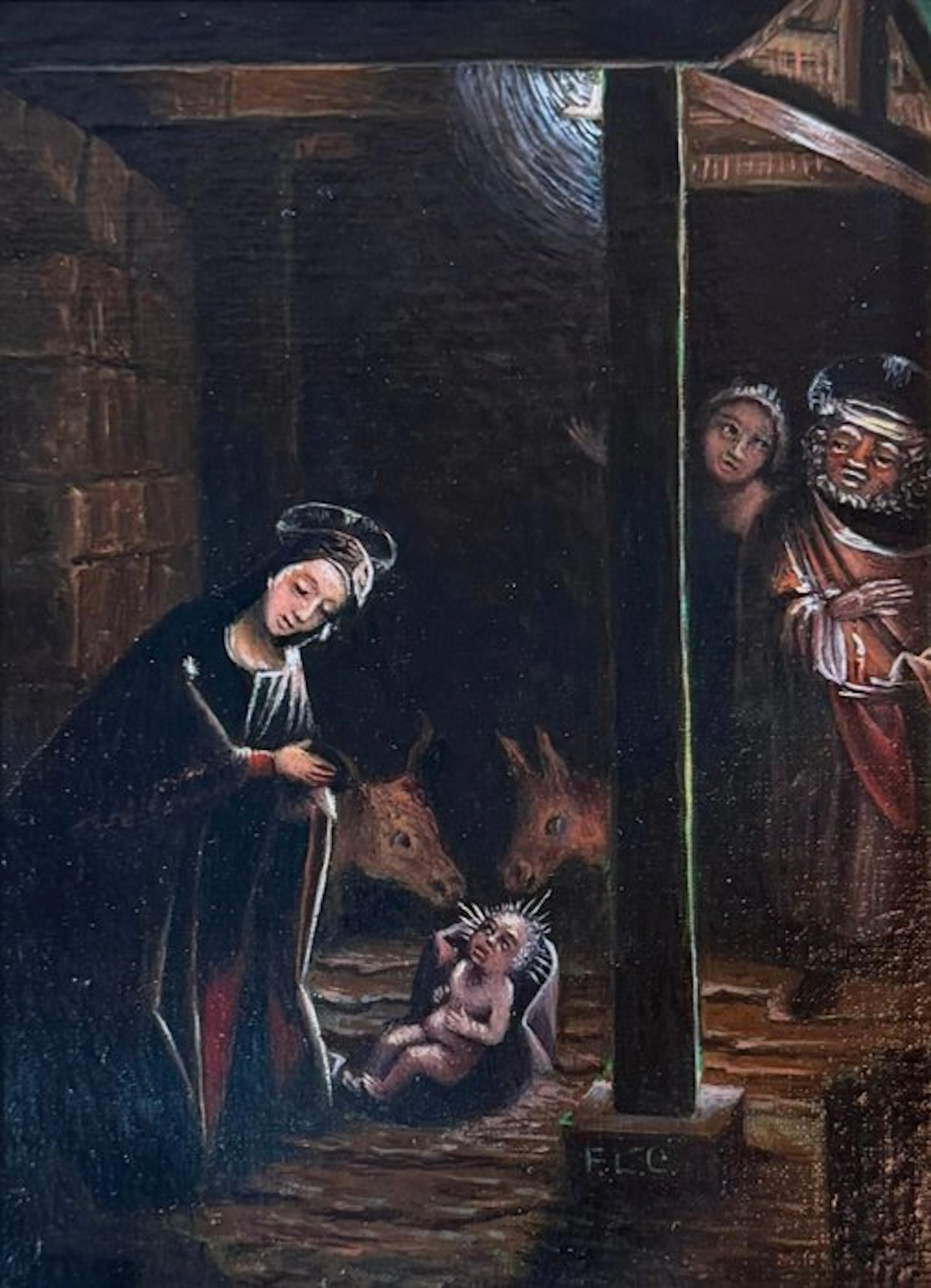 Defendente Ferrari (1480-1540), After - Natività notturna