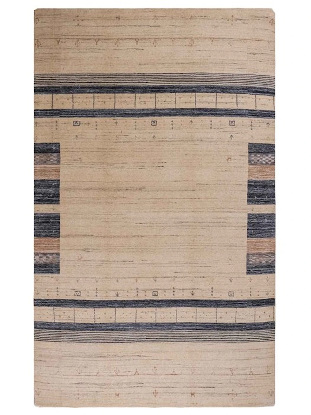 Gabbeh - Rug - 201 cm - 134 cm - handwoven wool rug