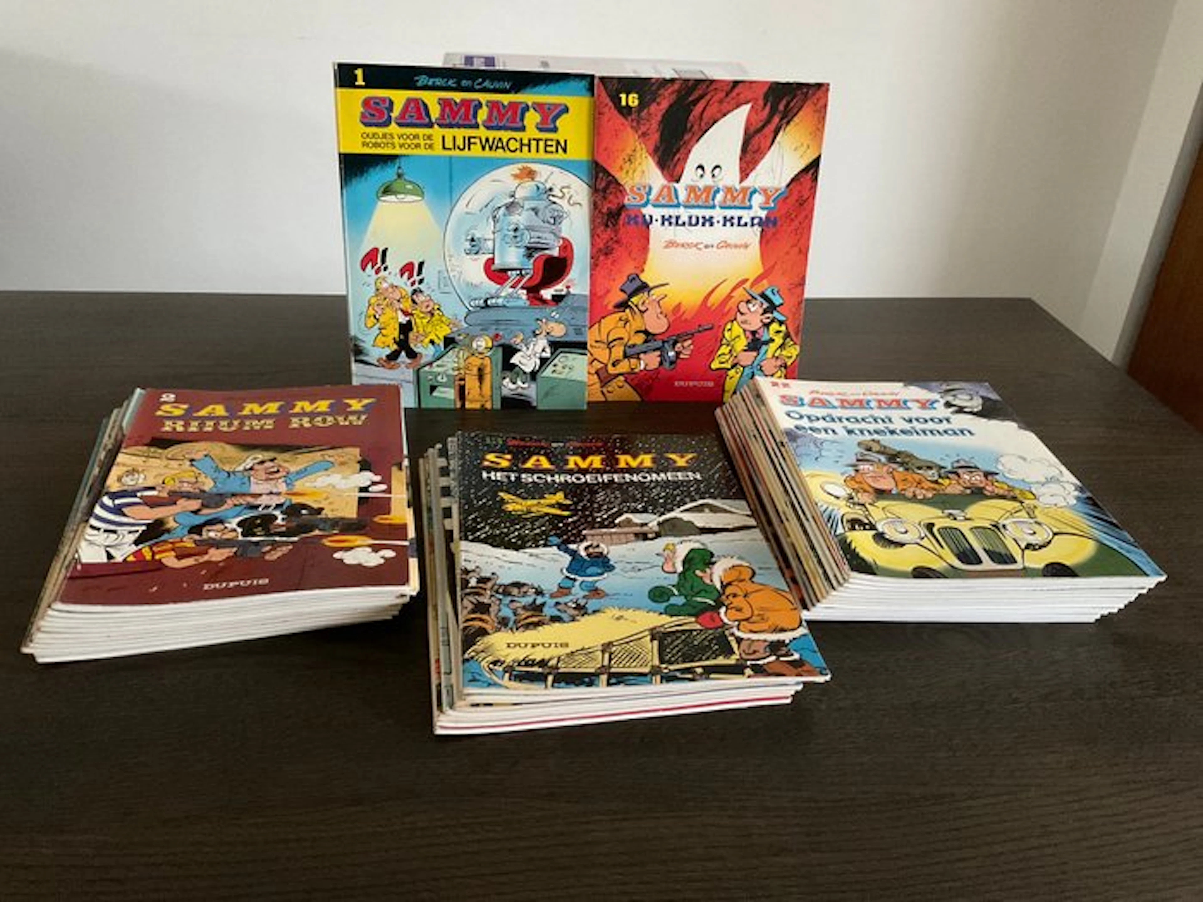 Sammy 1 t/m 36 - opeenvolgende reeks SC - 36 Album - First edition