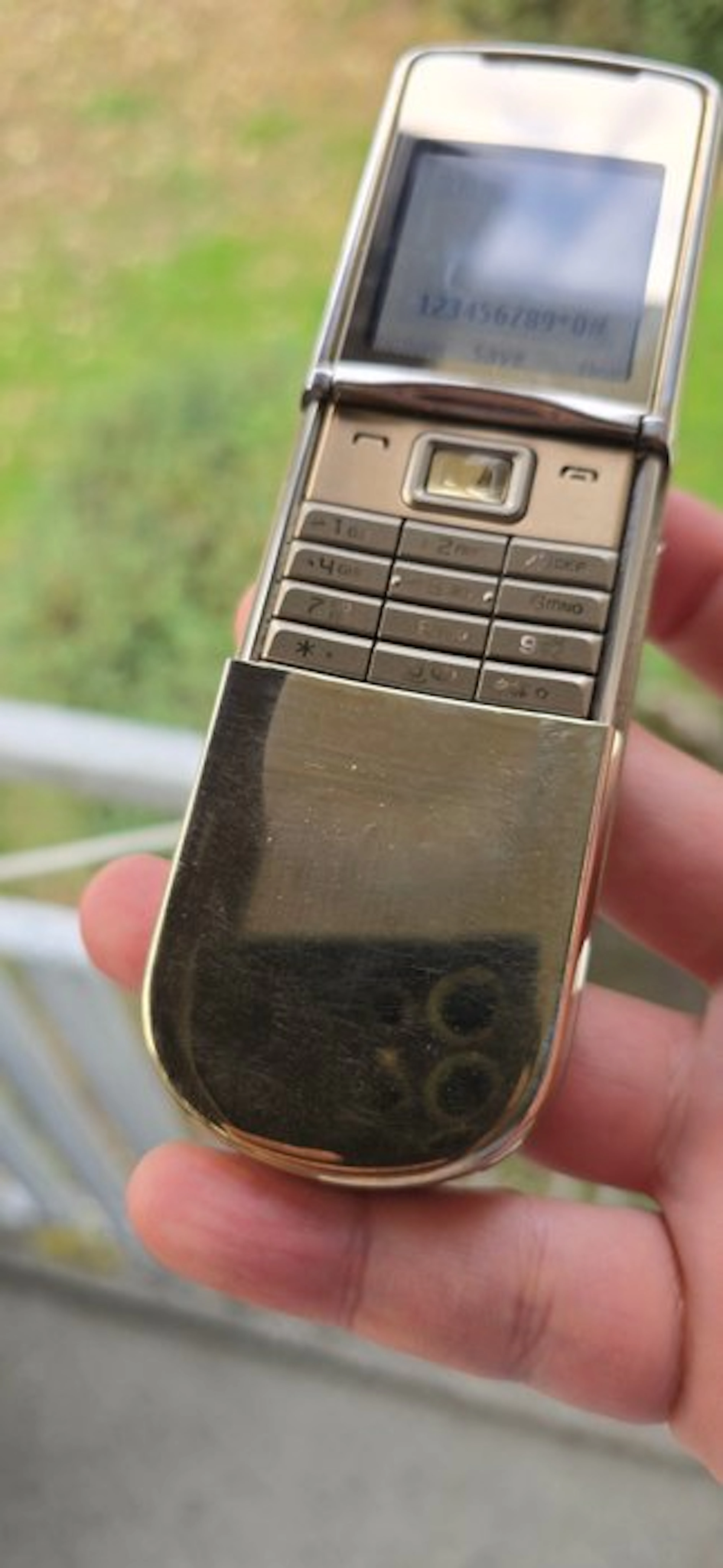 Nokia 8800 Sirocco Gold - Mobile phone