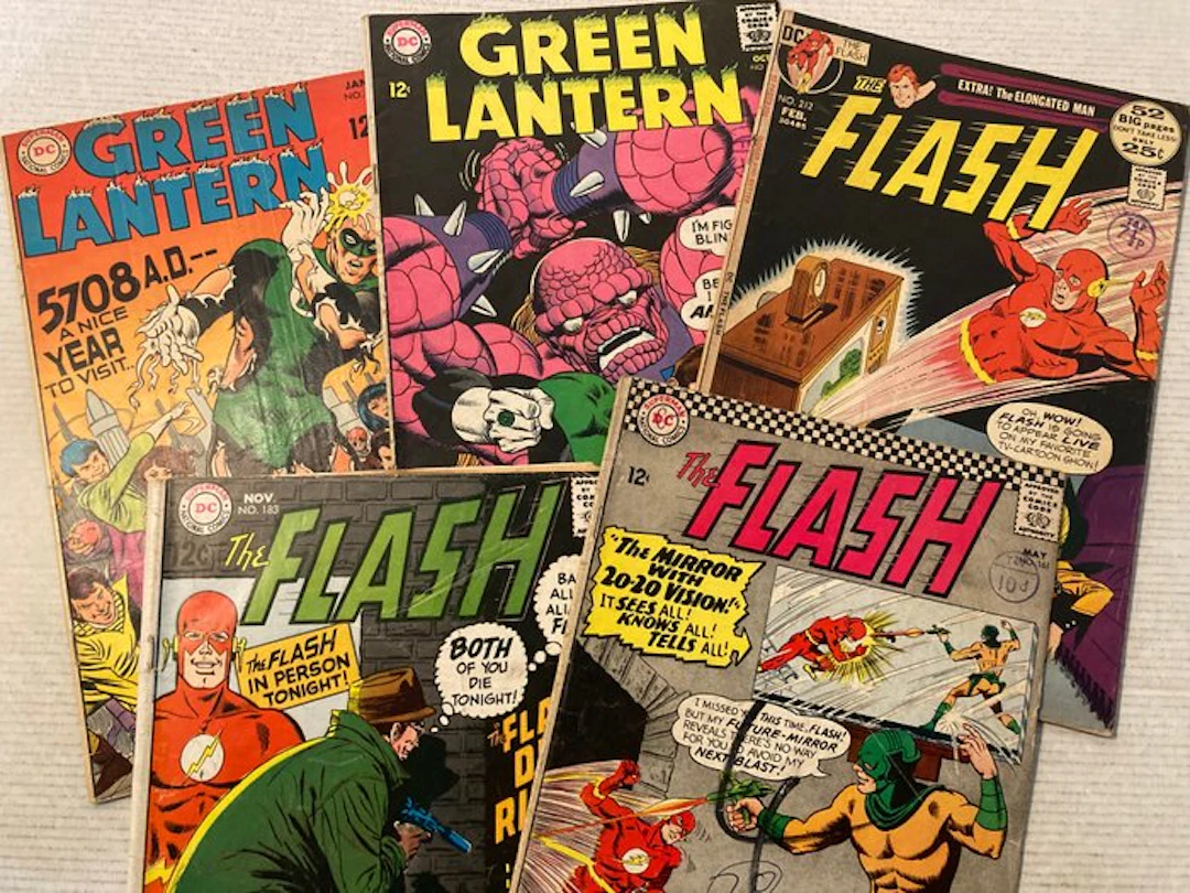 Green Lantern and the Flash (1959) 5 comics