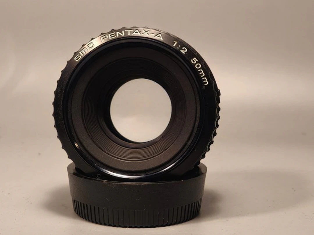 Pentax SMC PENTAX-A 50mm 1:2 Analogue camera