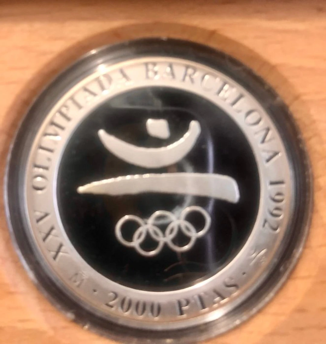 Spain. 2000 Pesetas Olimpiadi 1992 a Barcellona