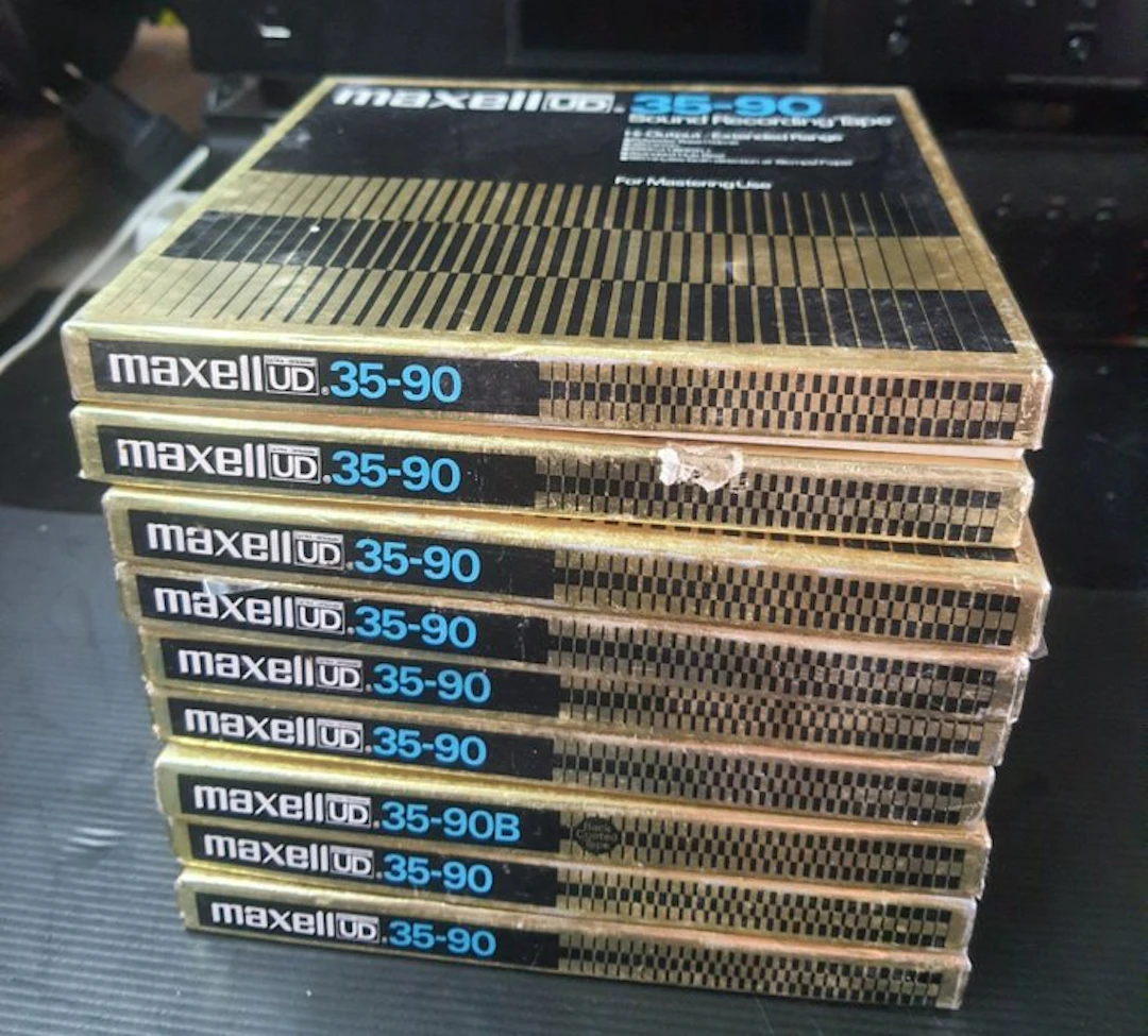 Maxell - UD 35-90 / 7-Inch Tapes Bundle Reel to reel audio