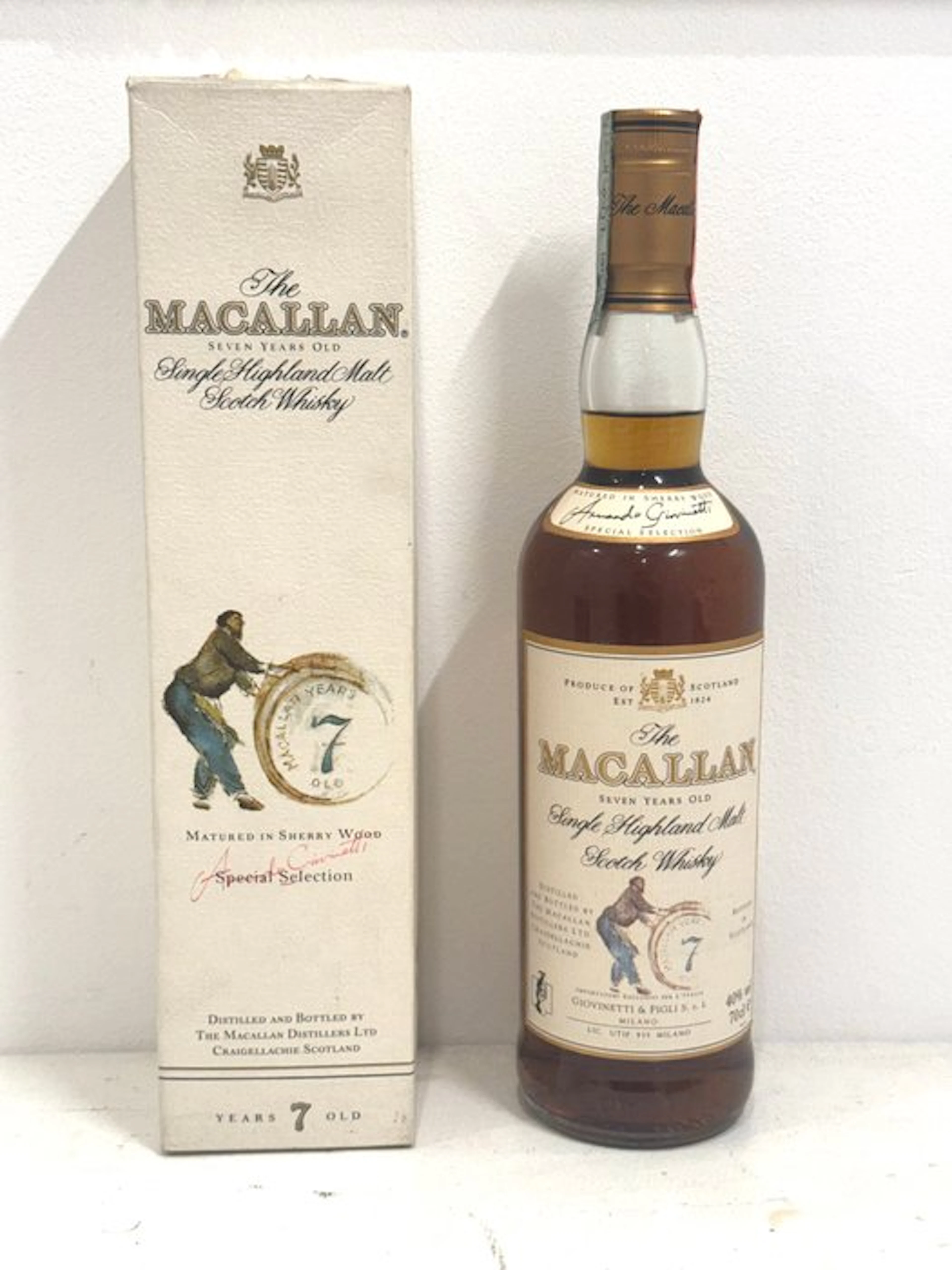 Macallan 7 years old Special Selection - b. 1990s - 70cl