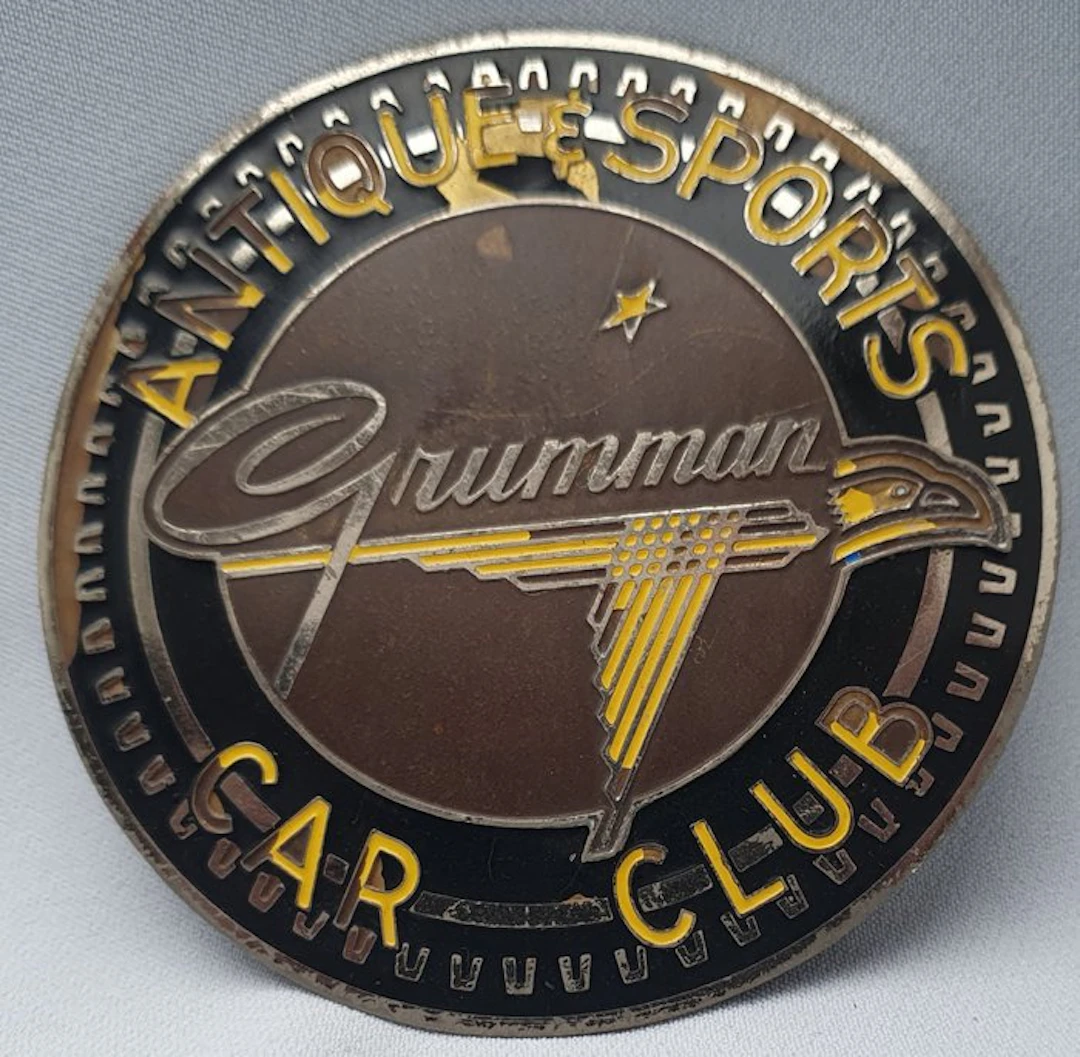 Badge - Grille Badge - Grumman Antique and Sports Car...