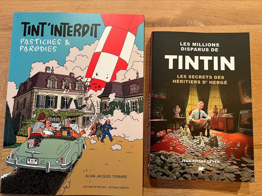 Tintin - Tint'Interdit en Les millions disparus de Hergé - 2 Album - 2014/2025