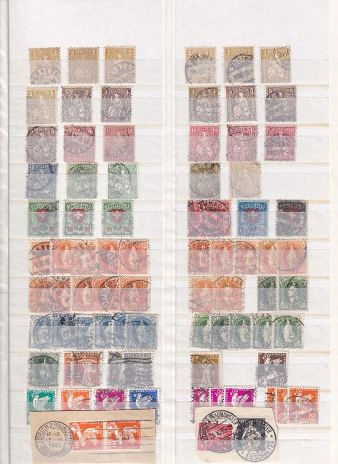 Switzerland 1862/1994 - Swiss collection from 1862 to 1994 in stockbook