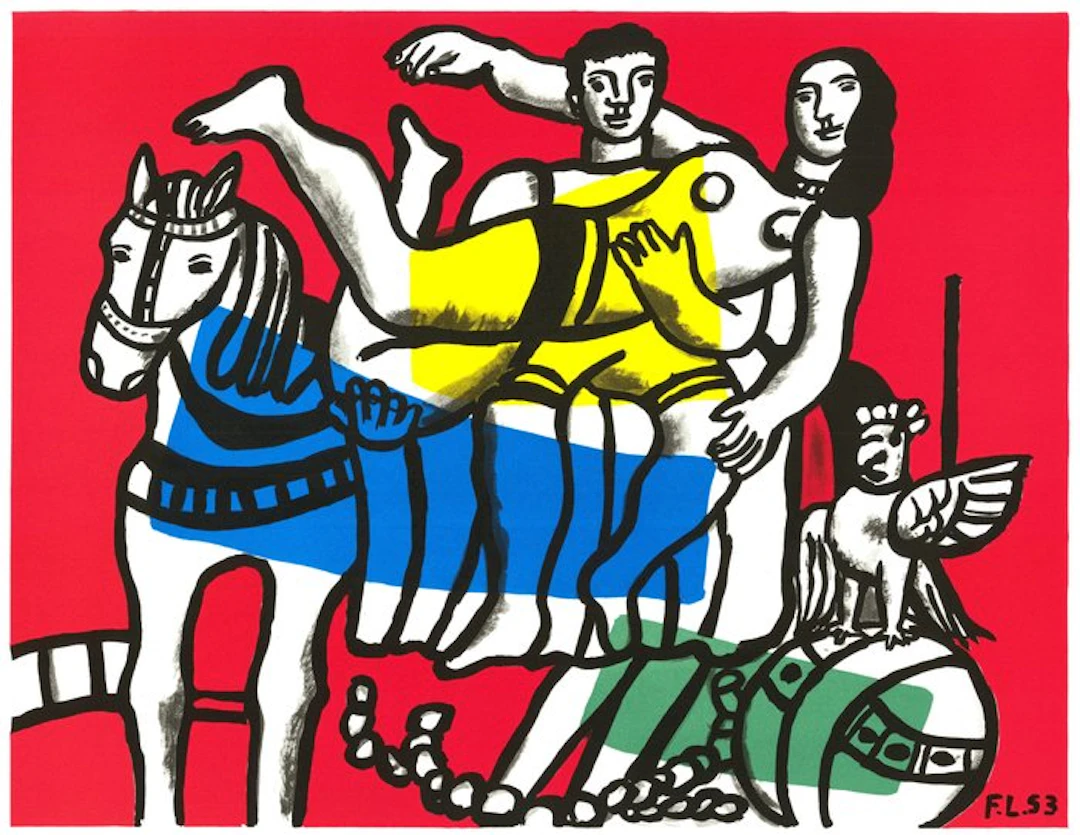 Fernand Léger (1881-1955), d'après - Le cirque